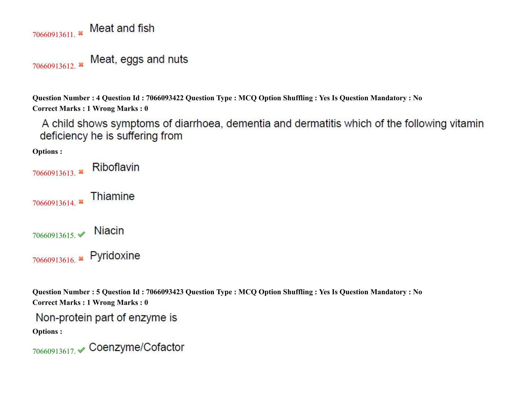 TS CPGET 2020 M.Sc. Food Science and Technology (Shift 1) Question Paper with Answer Key - Page 4