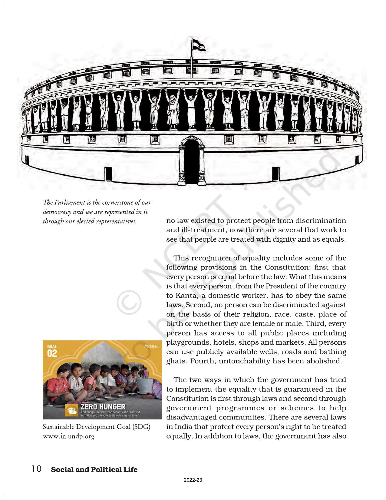 Ncert Book For Class 7 Social Science Civics Chapter 1 On Equality Ncert Book For Class 7 Social Science Civics Chapter 1 On Equality