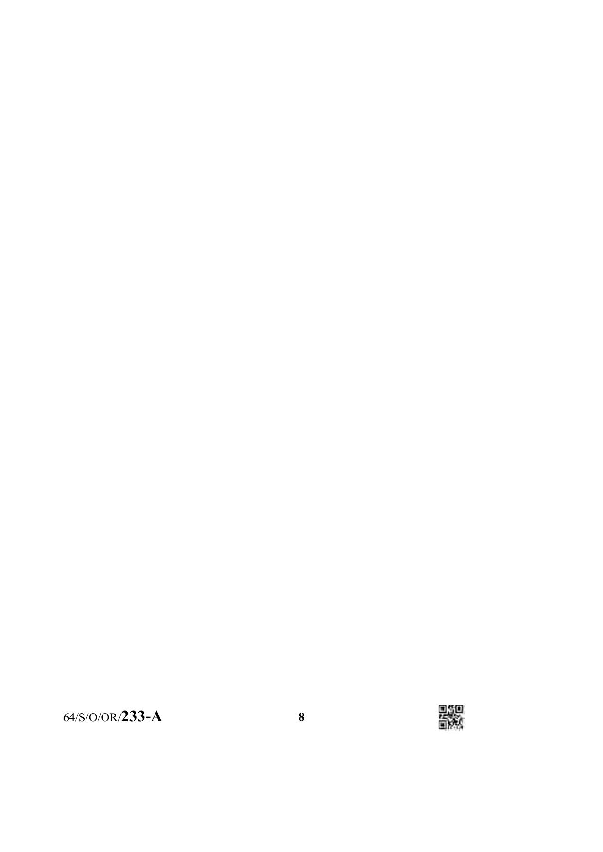 NIOS October 2022 Class 10 Odia Question Paper - Page 8