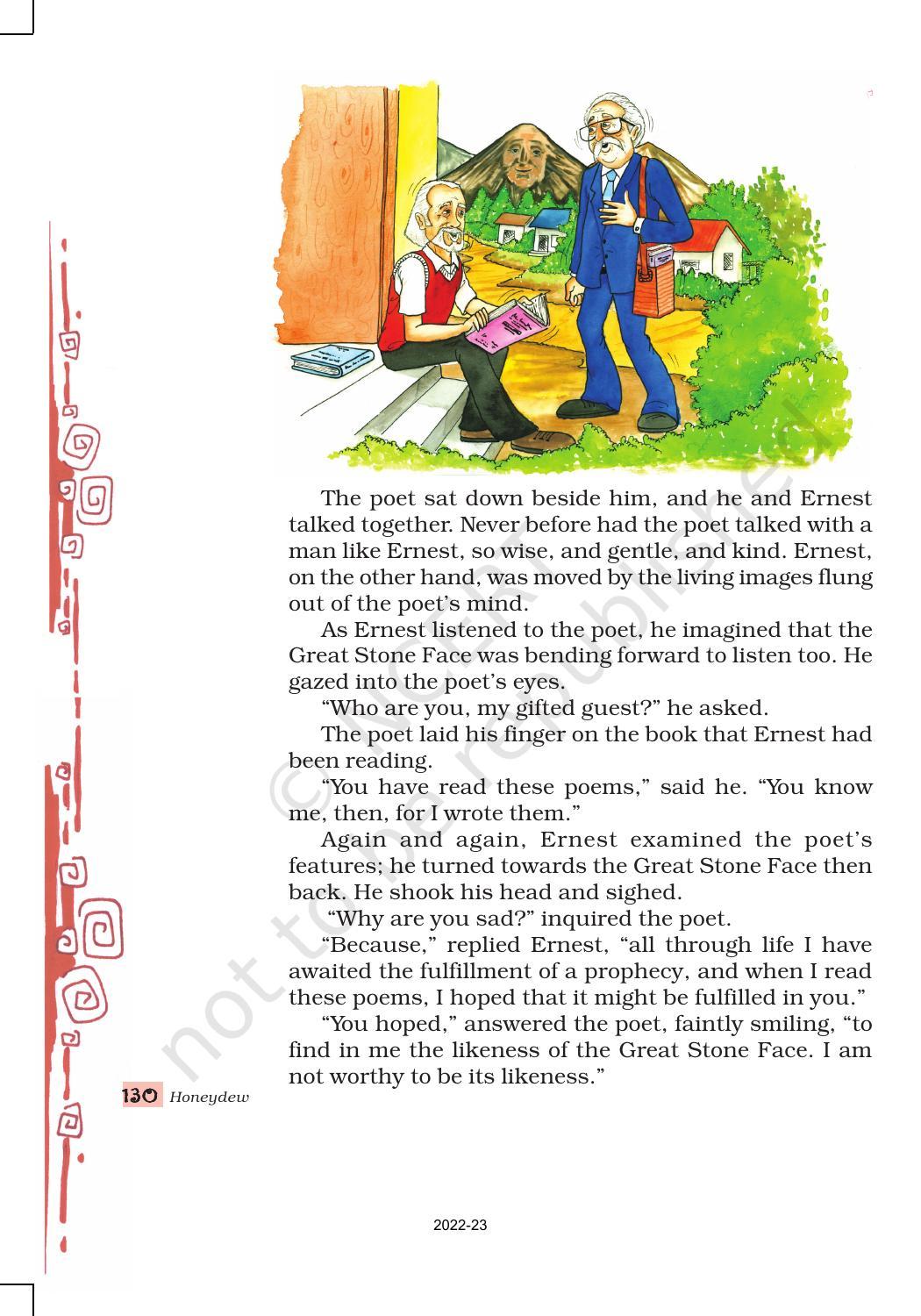 NCERT Book for Class 8 English Chapter 10 The Great Stone Face 2 - Page 3