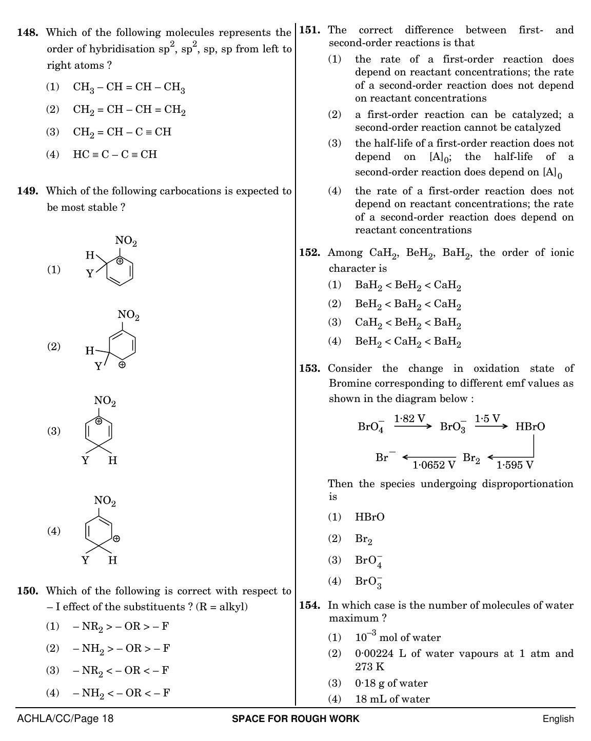 NEET English CC 2019 Question Paper - Page 18