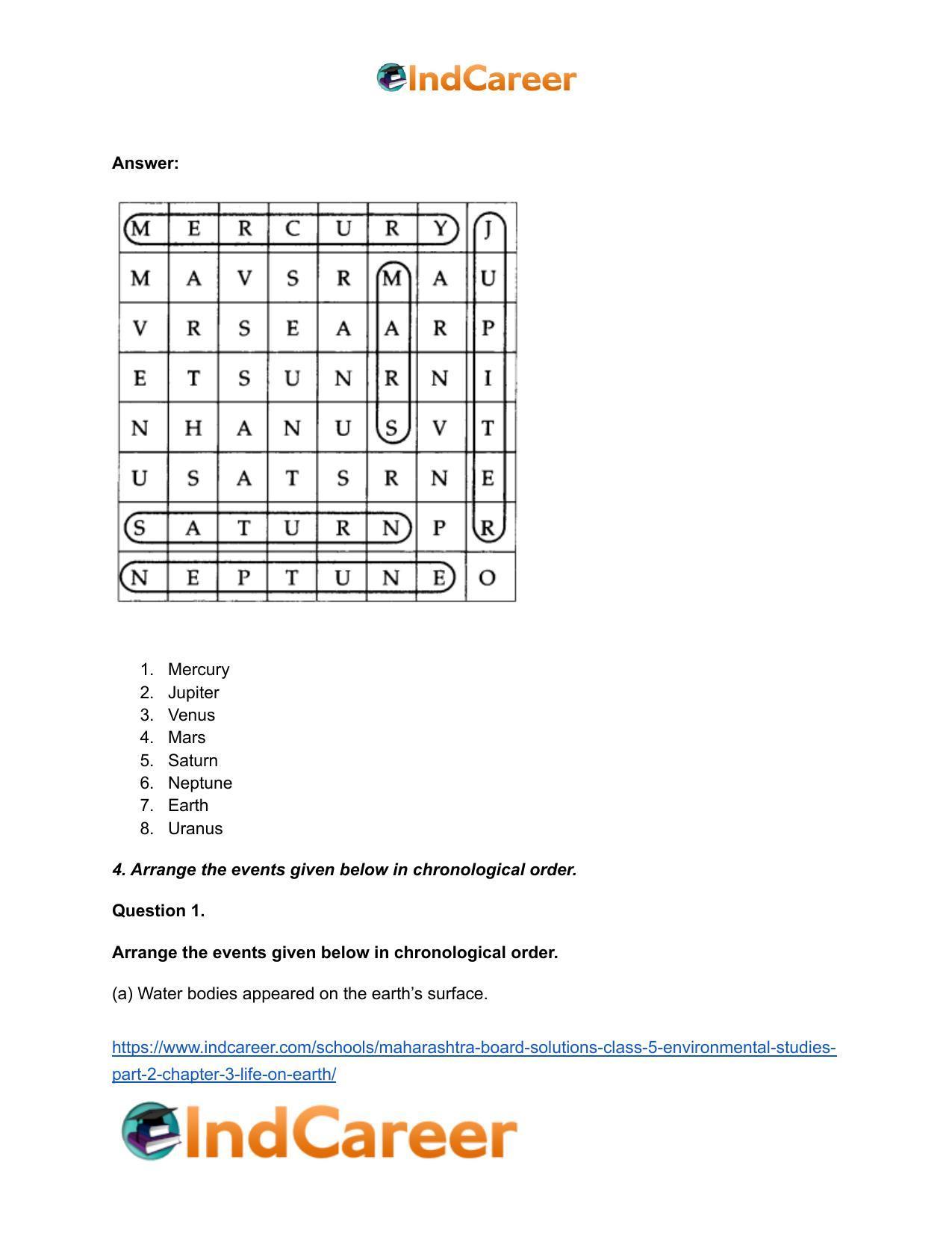 Maharashtra Board Solutions Class 5-Environmental Studies (Part 2): Chapter 3- Life on Earth - Page 4