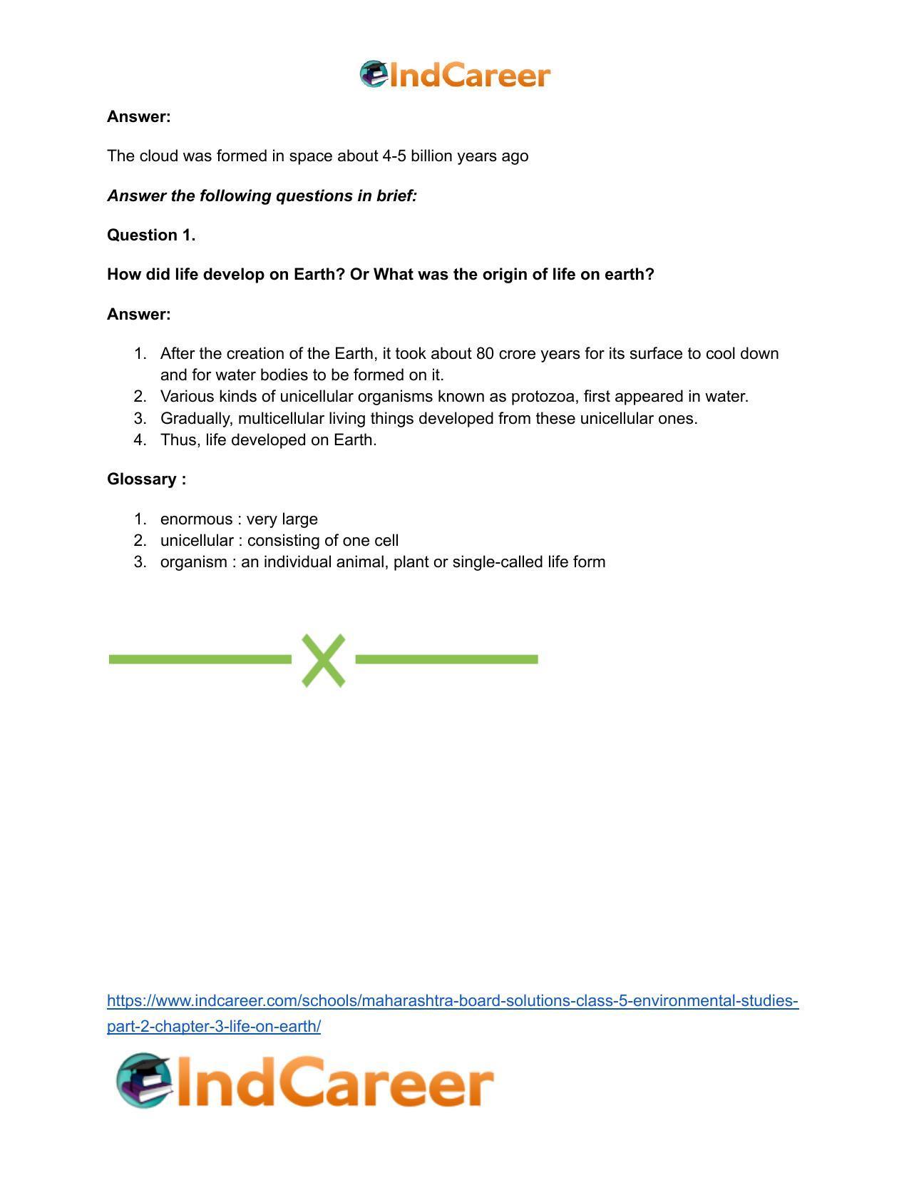 Maharashtra Board Solutions Class 5-Environmental Studies (Part 2): Chapter 3- Life on Earth - Page 9