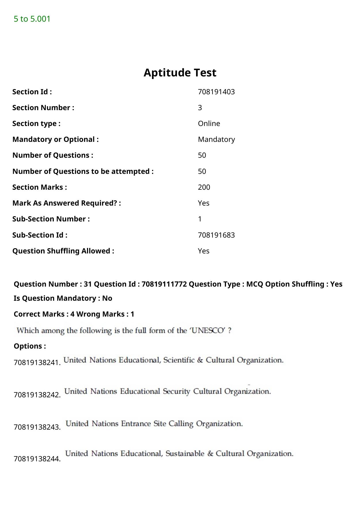 JEE Mains 2021: B Planning Assamese	 (Shift 2) 23-02-2021 Question Paper - Page 32