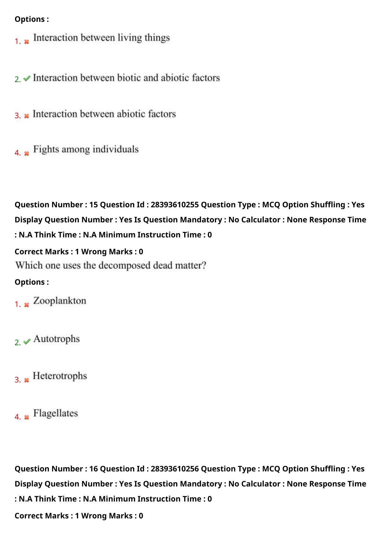 TS PGECET 2023: EM - ENVIRONMENTAL MANAGEMENT Question Papers - Page 11