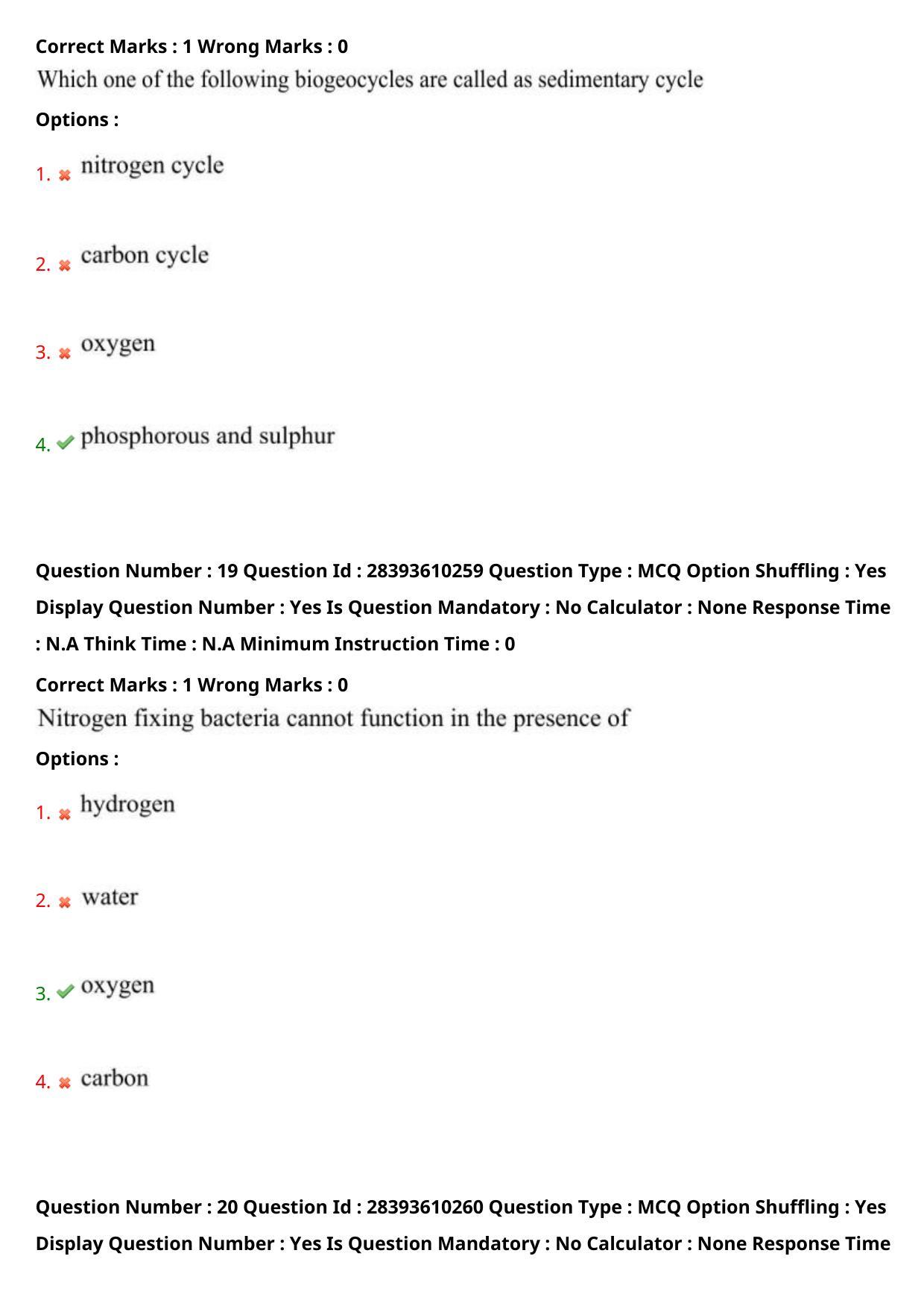 TS PGECET 2023: EM - ENVIRONMENTAL MANAGEMENT Question Papers - Page 13