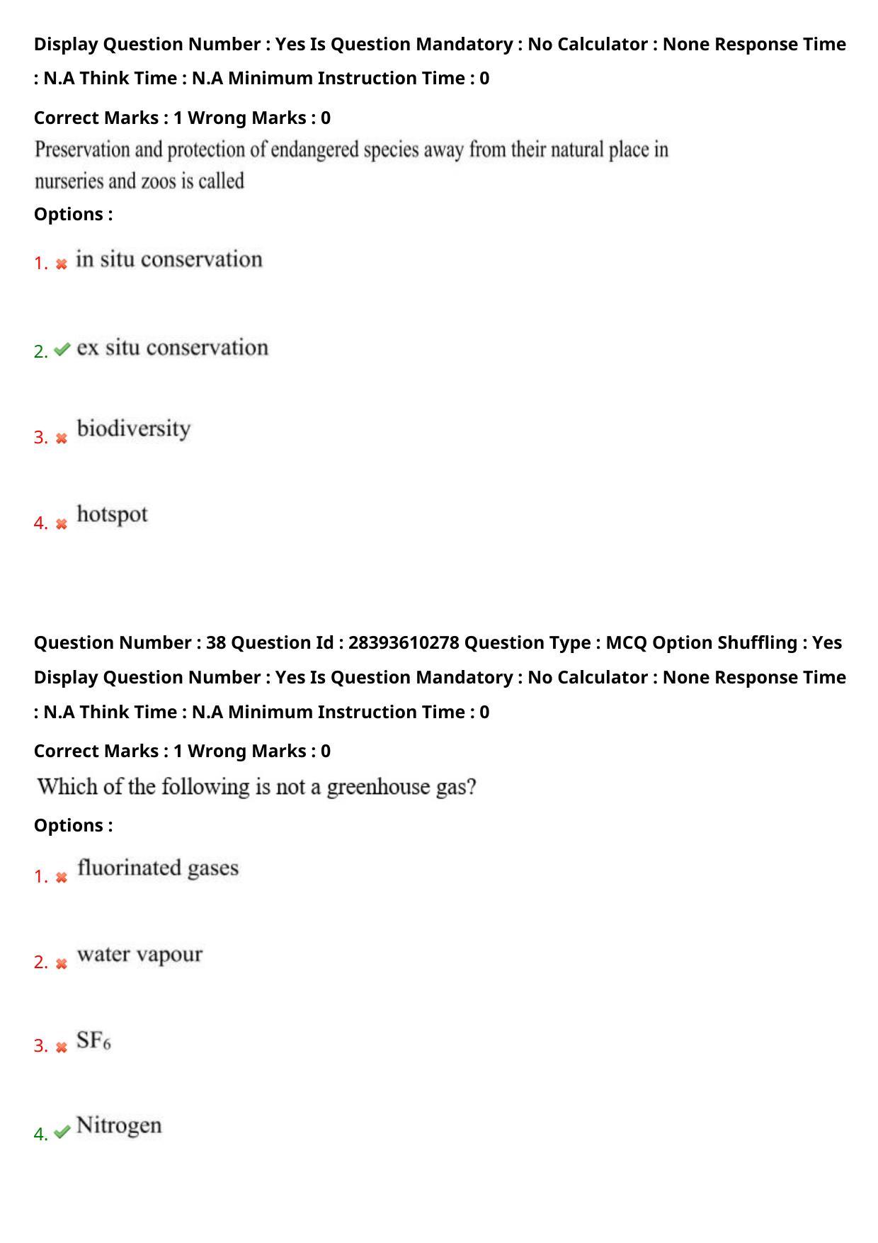 TS PGECET 2023: EM - ENVIRONMENTAL MANAGEMENT Question Papers - Page 23