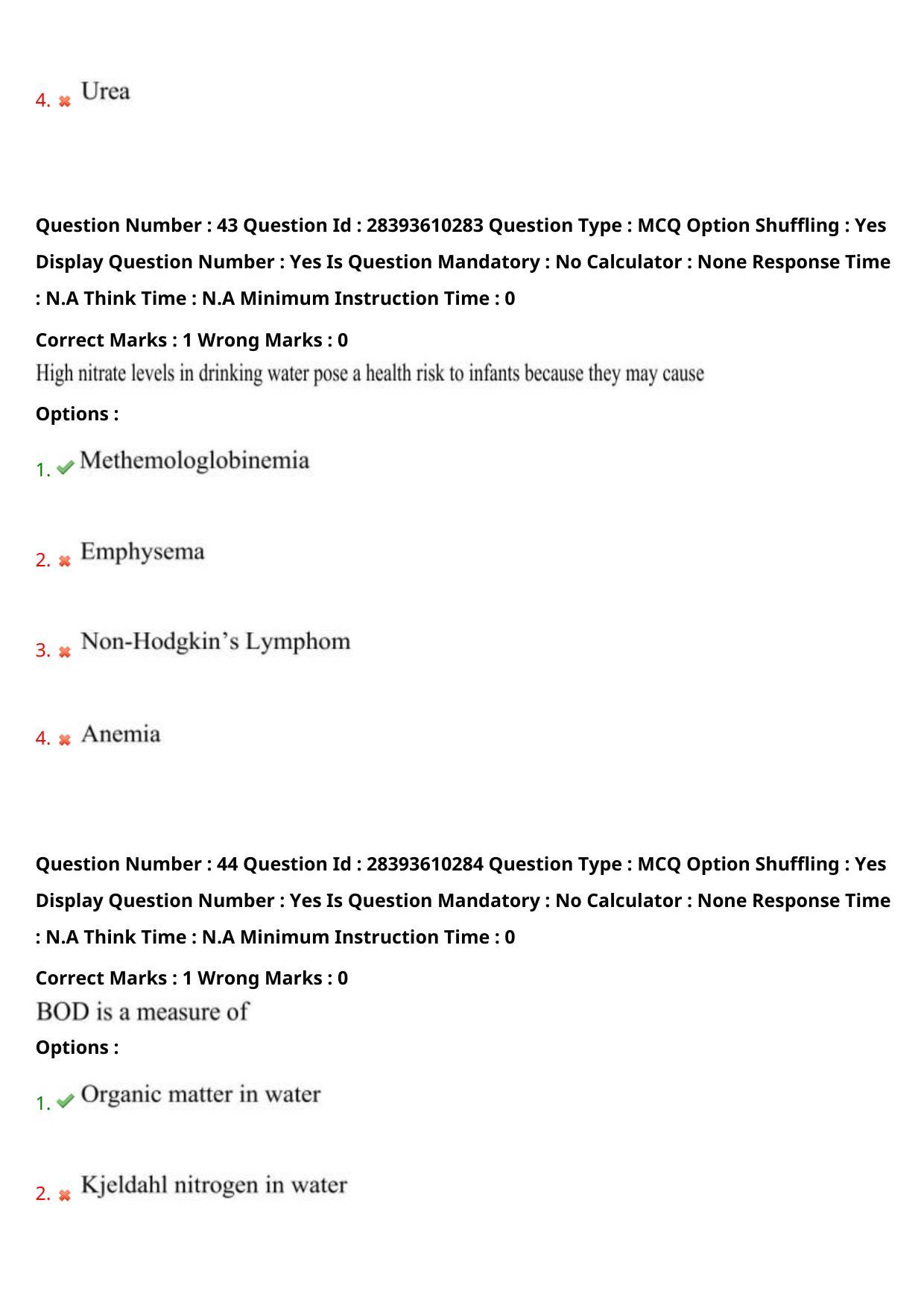 TS PGECET 2023: EM - ENVIRONMENTAL MANAGEMENT Question Papers - Page 26