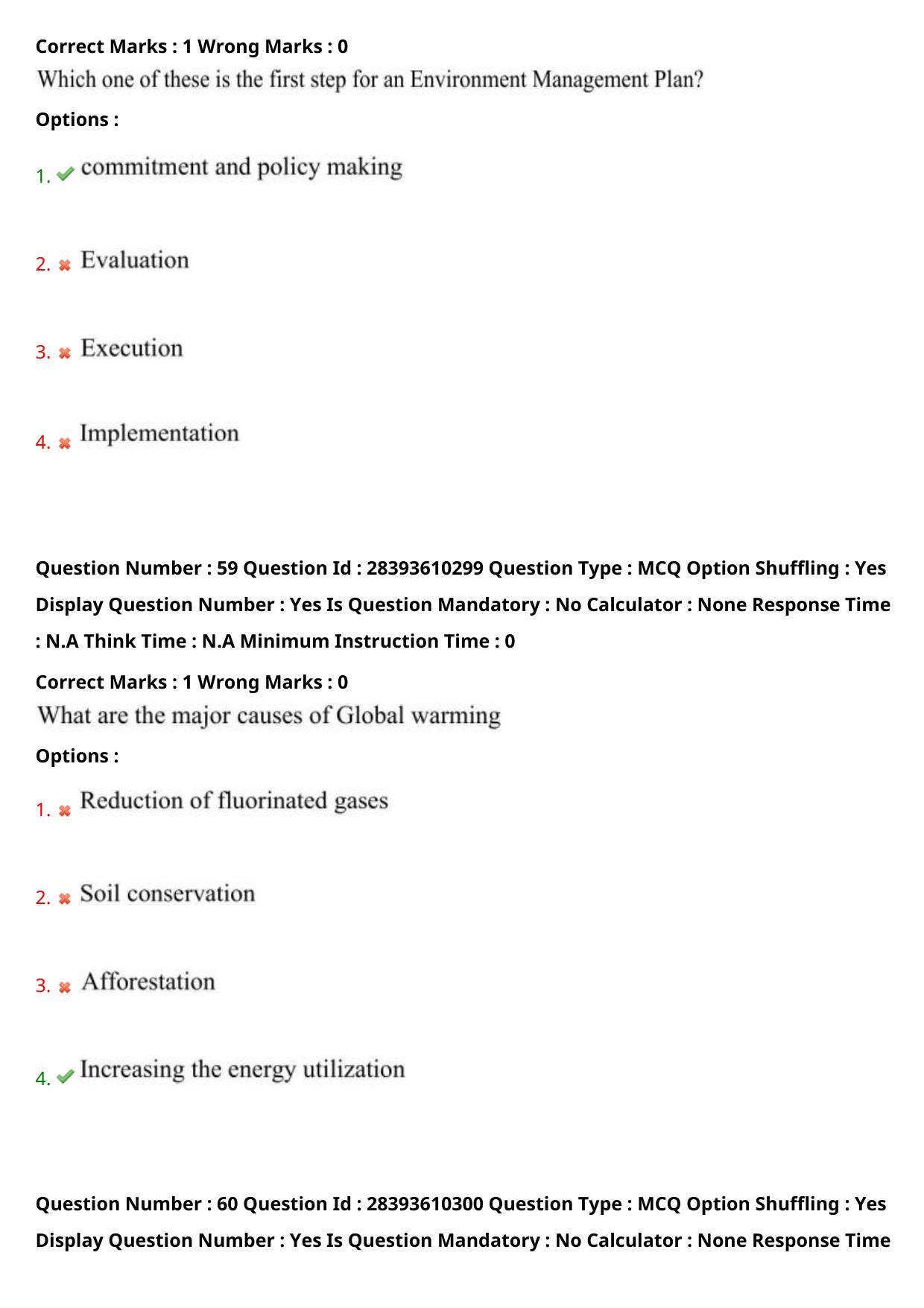 TS PGECET 2023: EM - ENVIRONMENTAL MANAGEMENT Question Papers - Page 34