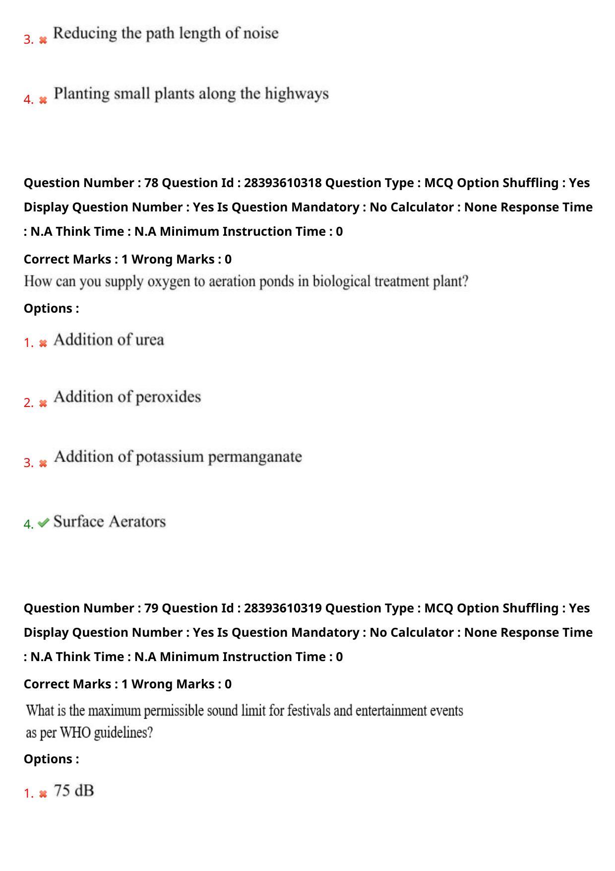 TS PGECET 2023: EM - ENVIRONMENTAL MANAGEMENT Question Papers - Page 44