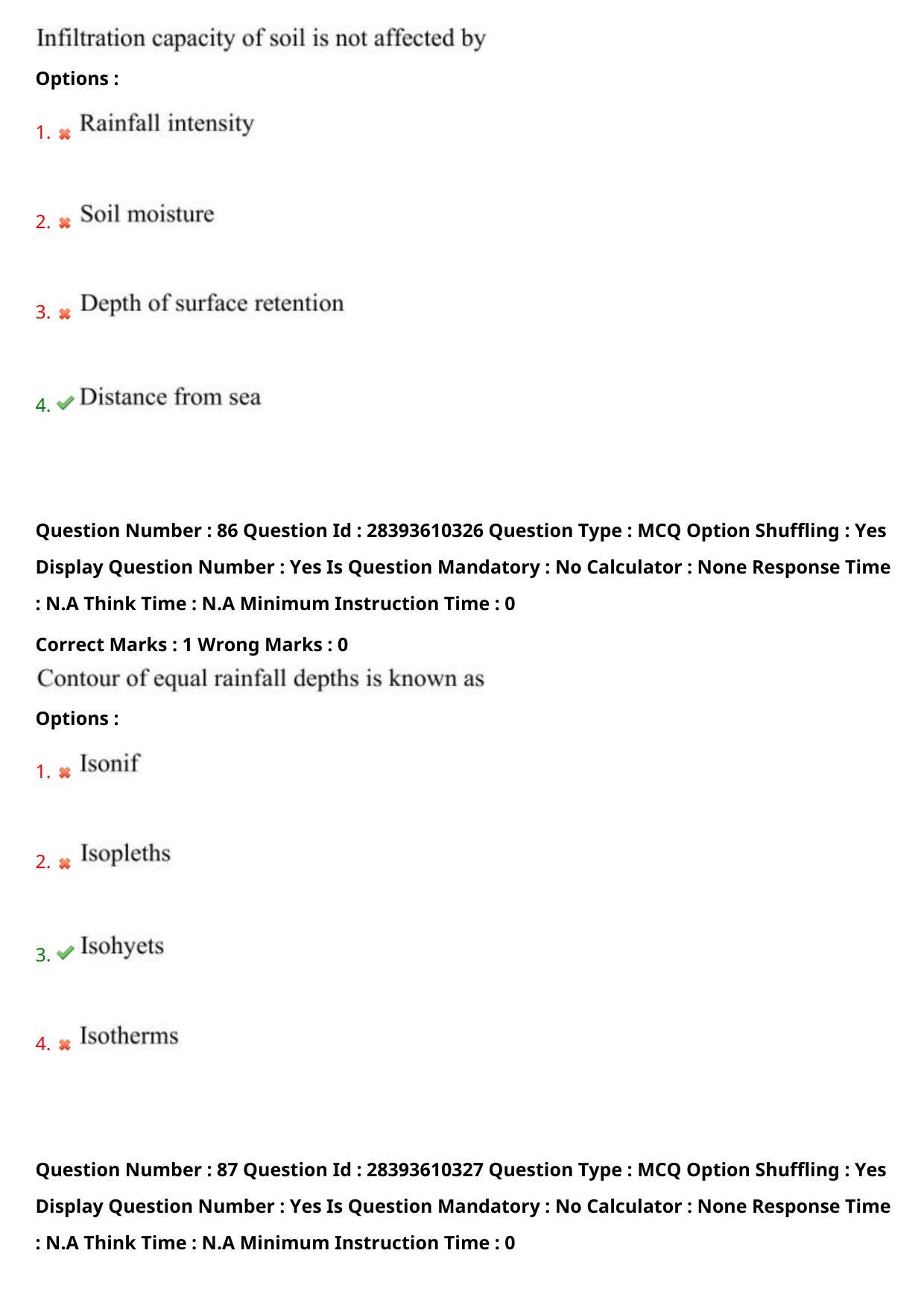 TS PGECET 2023: EM - ENVIRONMENTAL MANAGEMENT Question Papers - Page 48