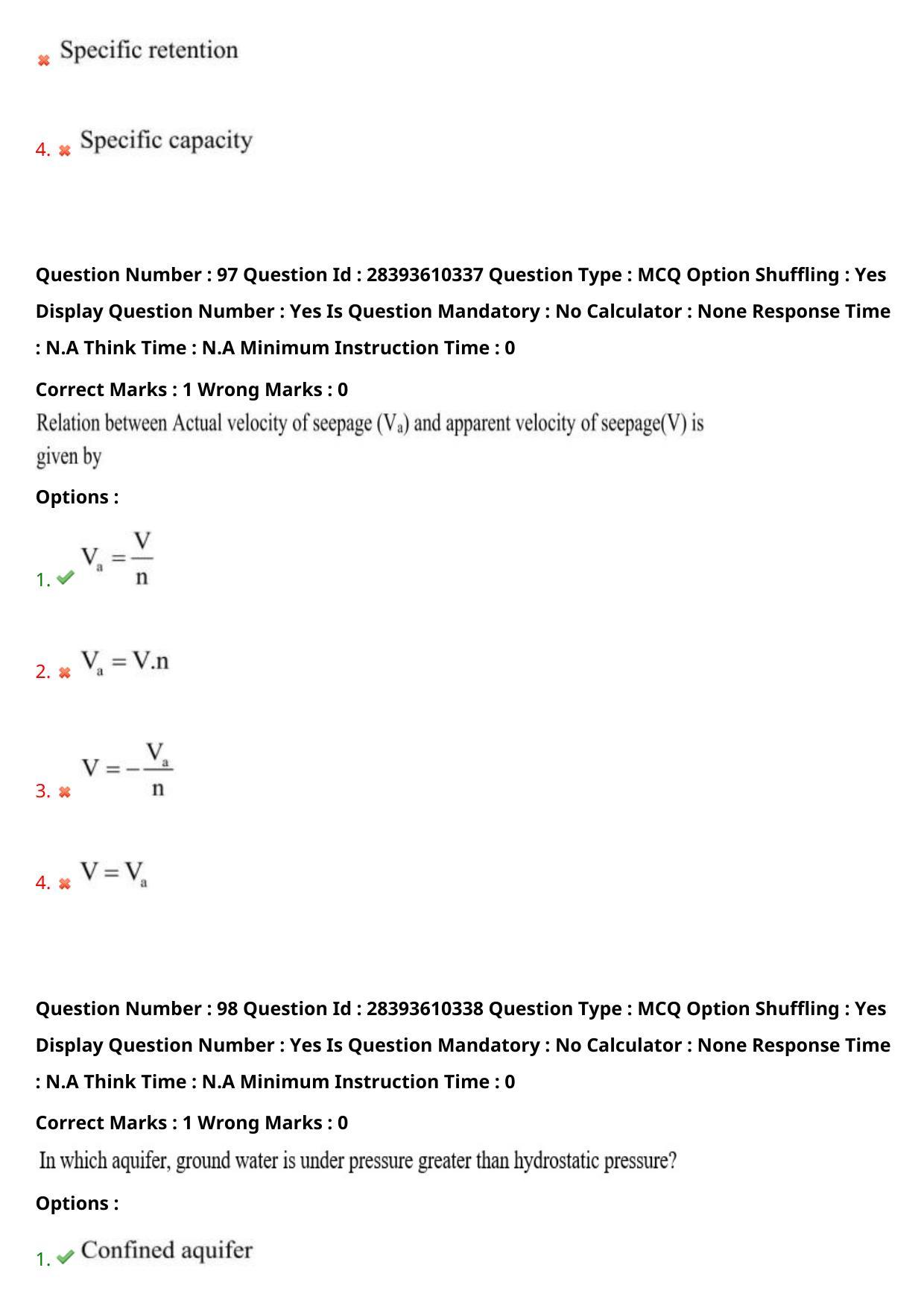 TS PGECET 2023: EM - ENVIRONMENTAL MANAGEMENT Question Papers - Page 54