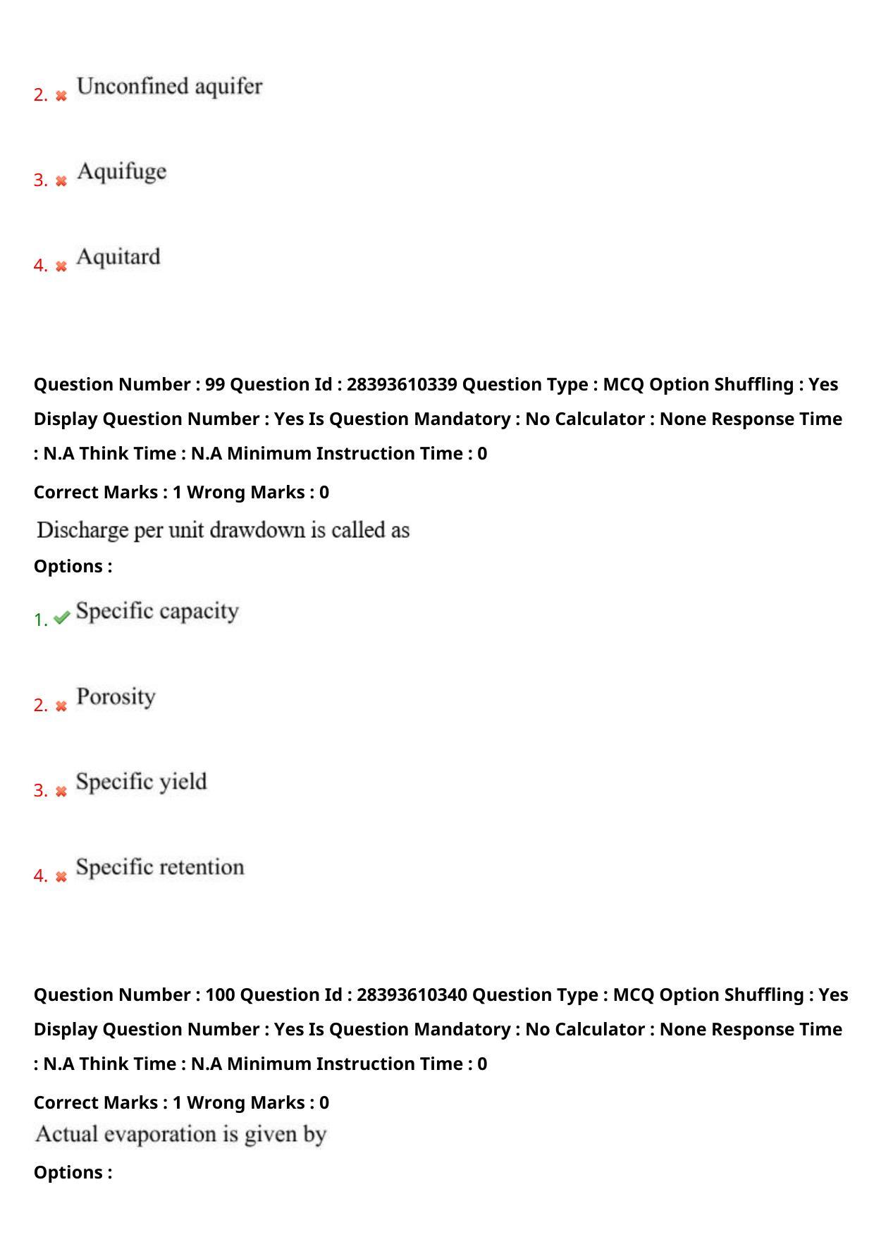 TS PGECET 2023: EM - ENVIRONMENTAL MANAGEMENT Question Papers - Page 55