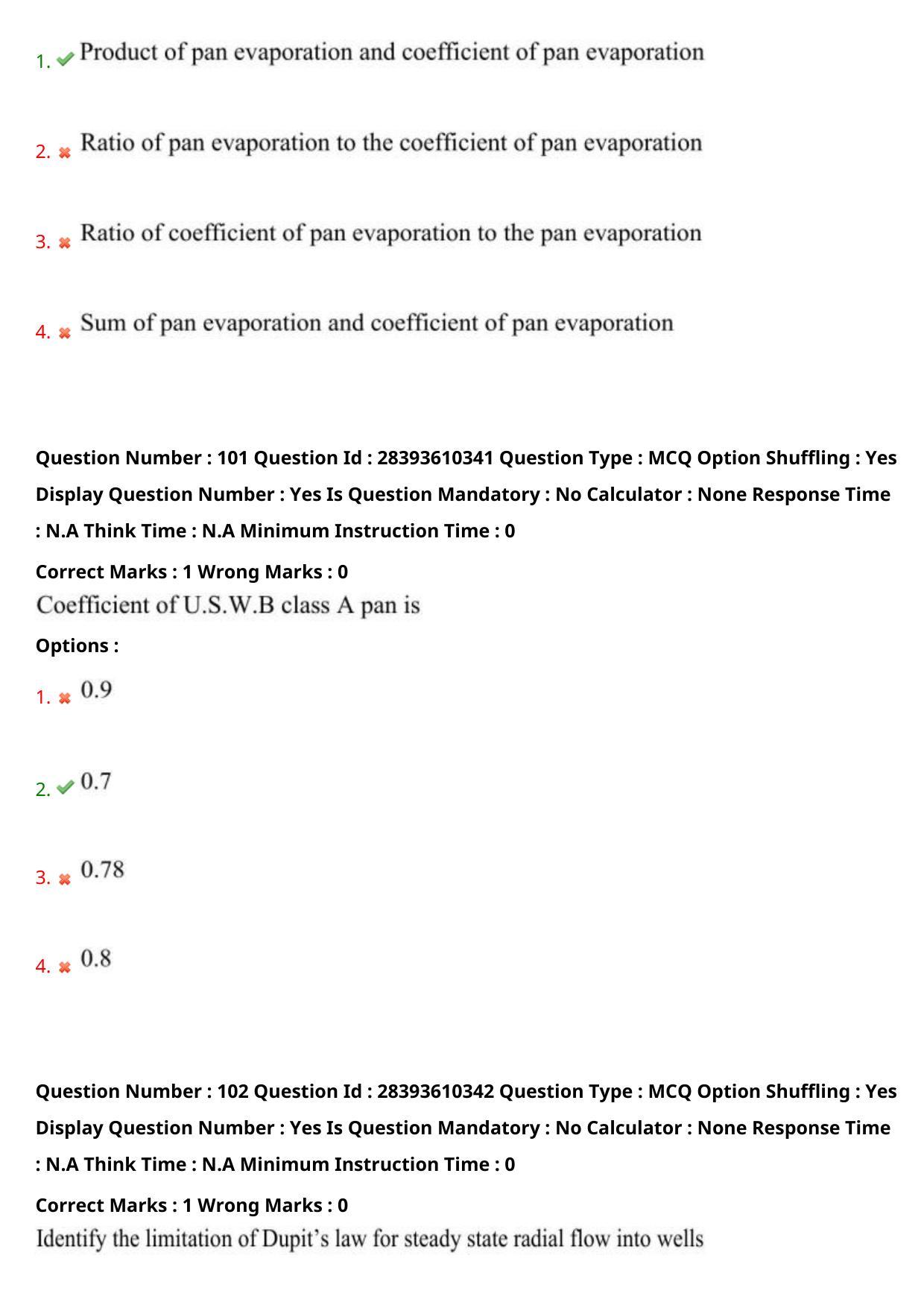 TS PGECET 2023: EM - ENVIRONMENTAL MANAGEMENT Question Papers - Page 56