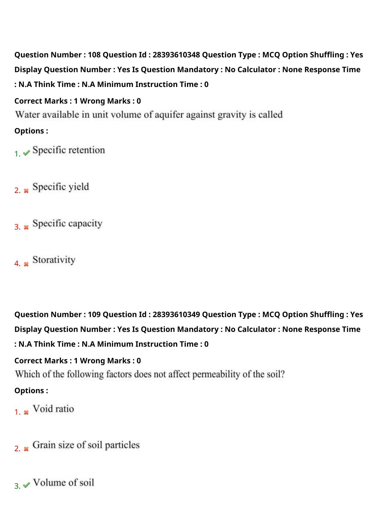 TS PGECET 2023: EM - ENVIRONMENTAL MANAGEMENT Question Papers - Page 60