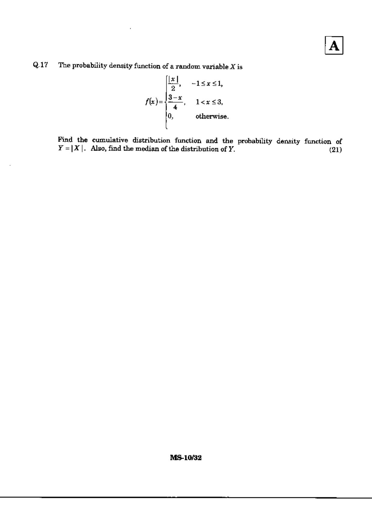 JAM 2010: MS Question Paper - Page 12