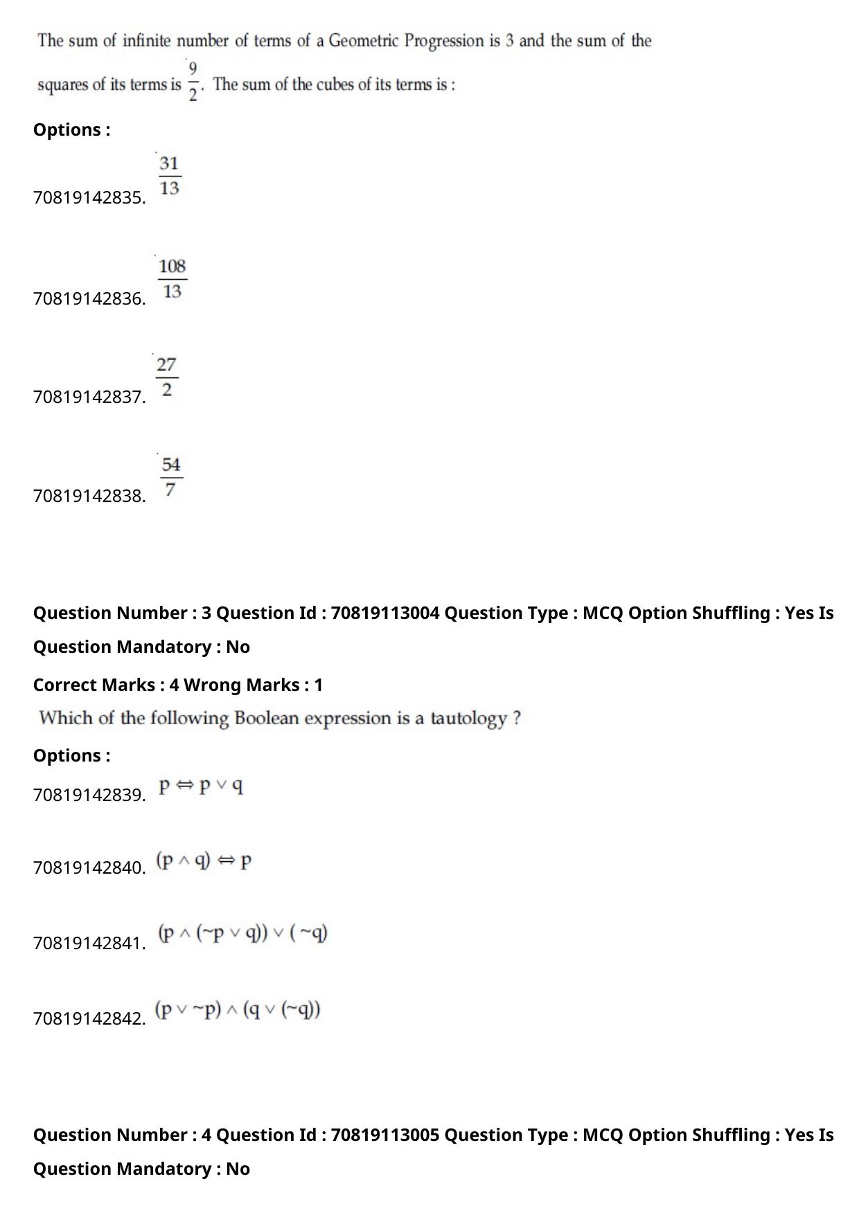 JEE Mains 2021: B Planning English (Shift 2) 23-02-2021 Question Paper - Page 3