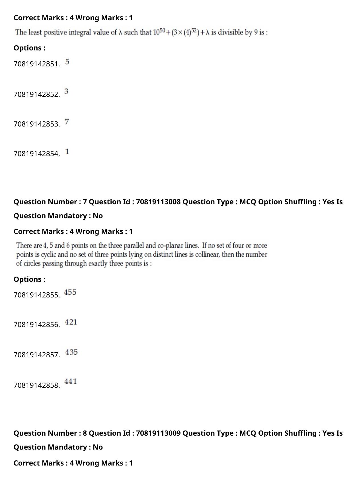 JEE Mains 2021: B Planning English (Shift 2) 23-02-2021 Question Paper - Page 5