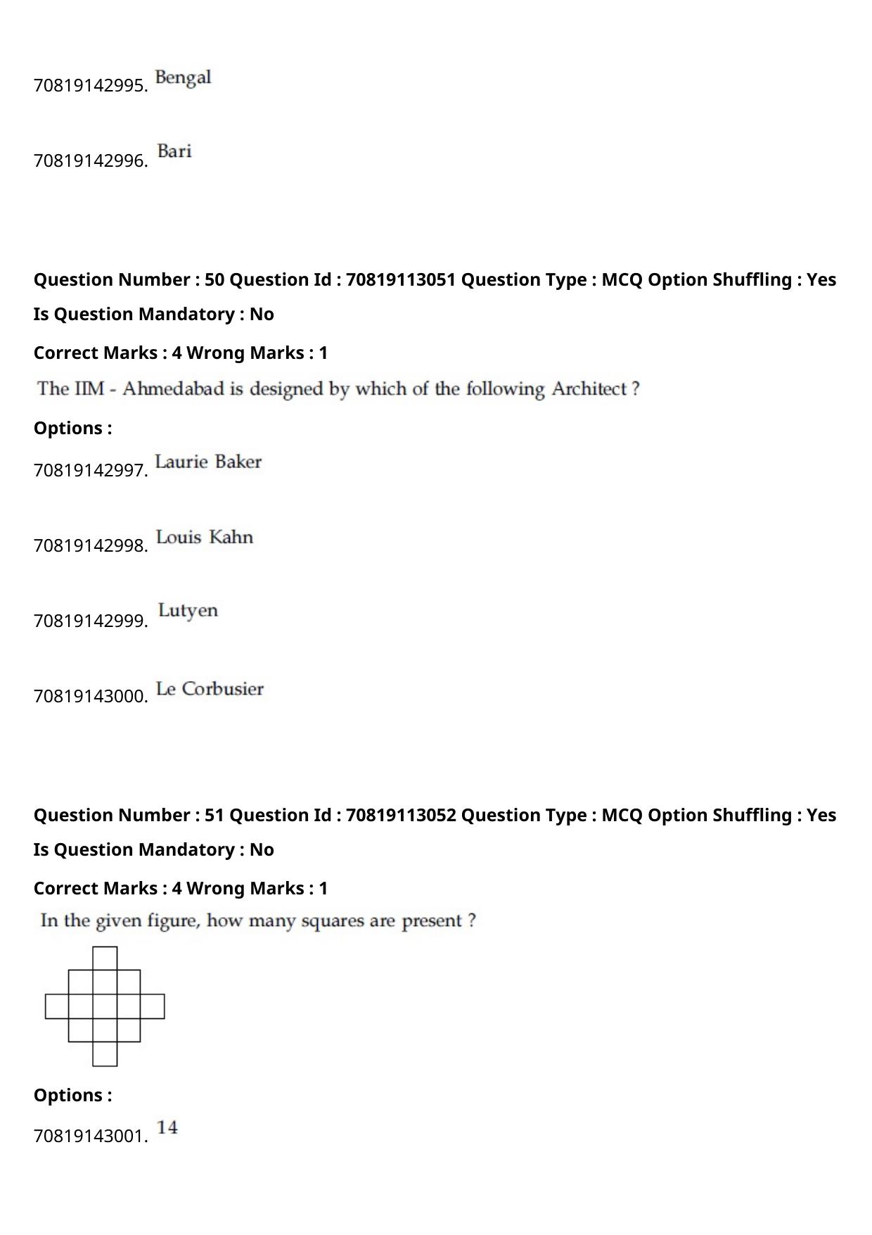 JEE Mains 2021: B Planning English (Shift 2) 23-02-2021 Question Paper - Page 29