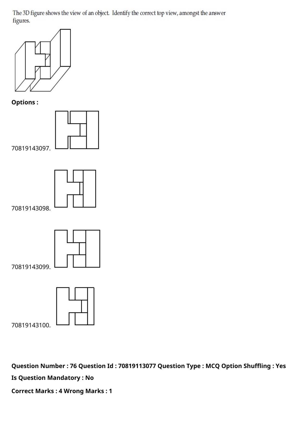 JEE Mains 2021: B Planning English (Shift 2) 23-02-2021 Question Paper - Page 53