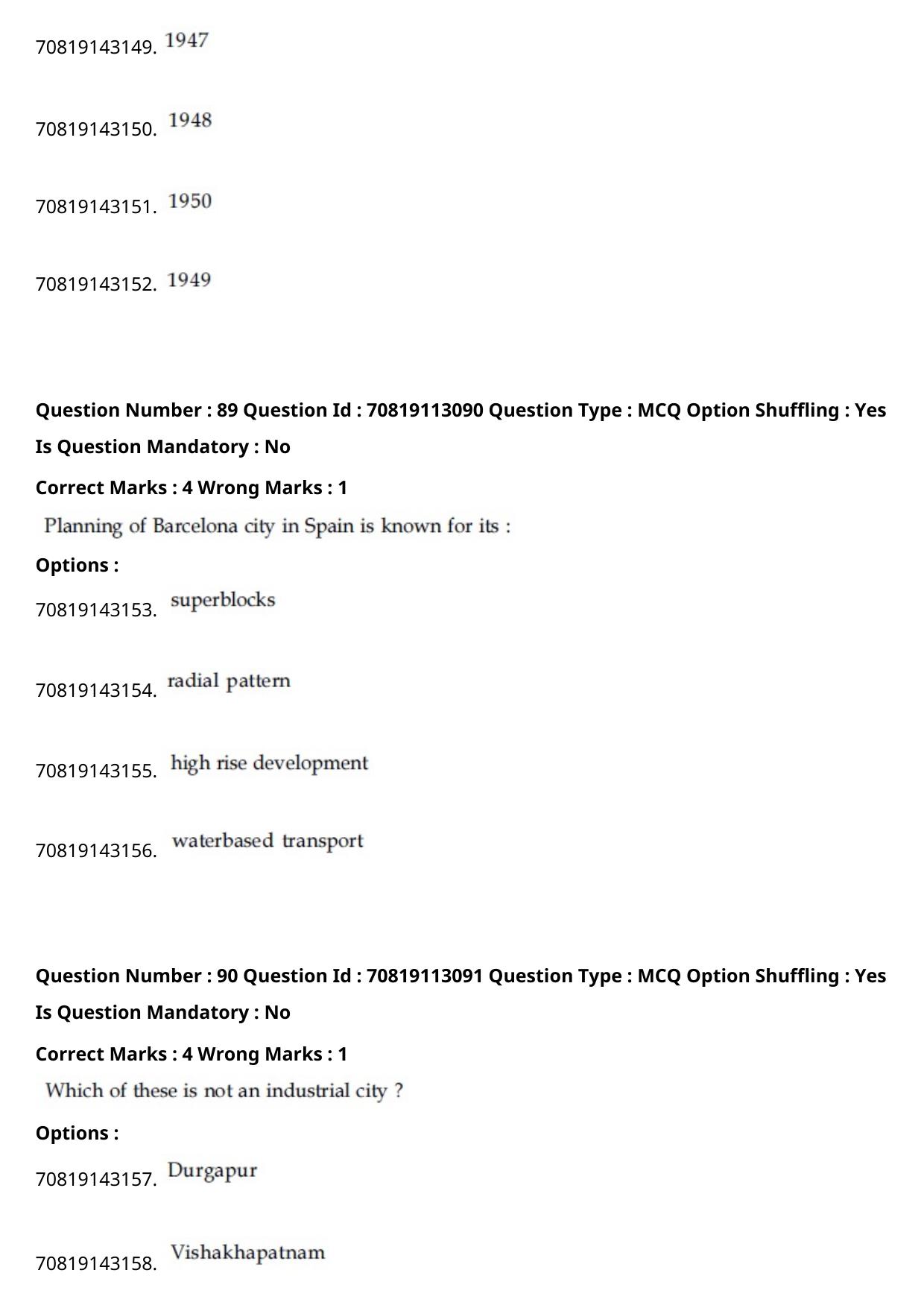JEE Mains 2021: B Planning English (Shift 2) 23-02-2021 Question Paper - Page 62