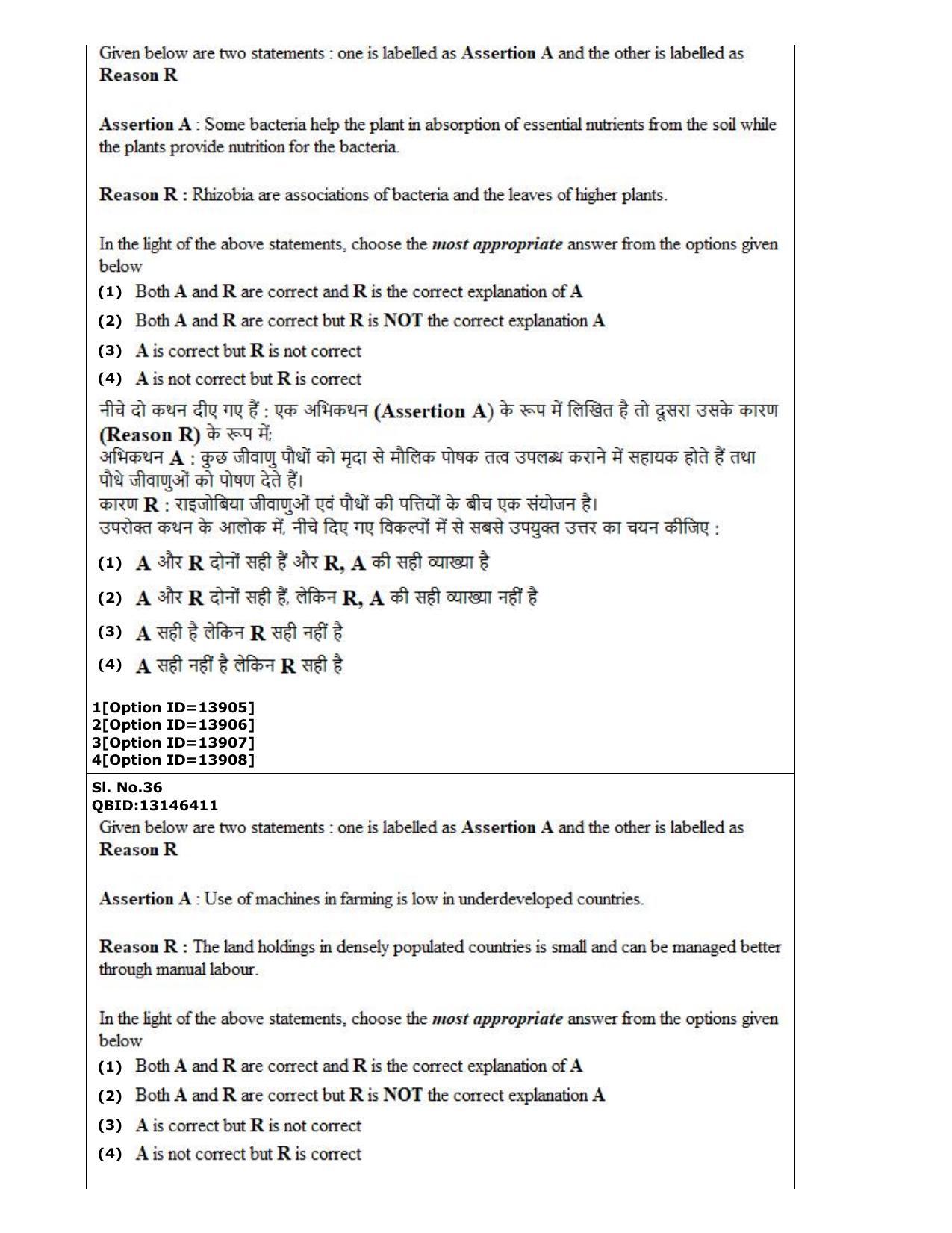 CUET (PG) 2022: PGQP-33 Horticulture (05-09-2022) Question Paper - Page 22