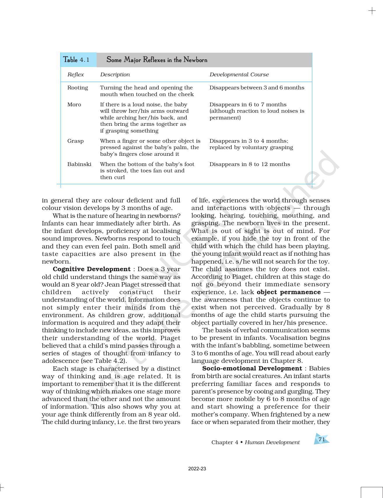 NCERT Book for Class 11 Psychology Chapter 4 Human Development - Page 8