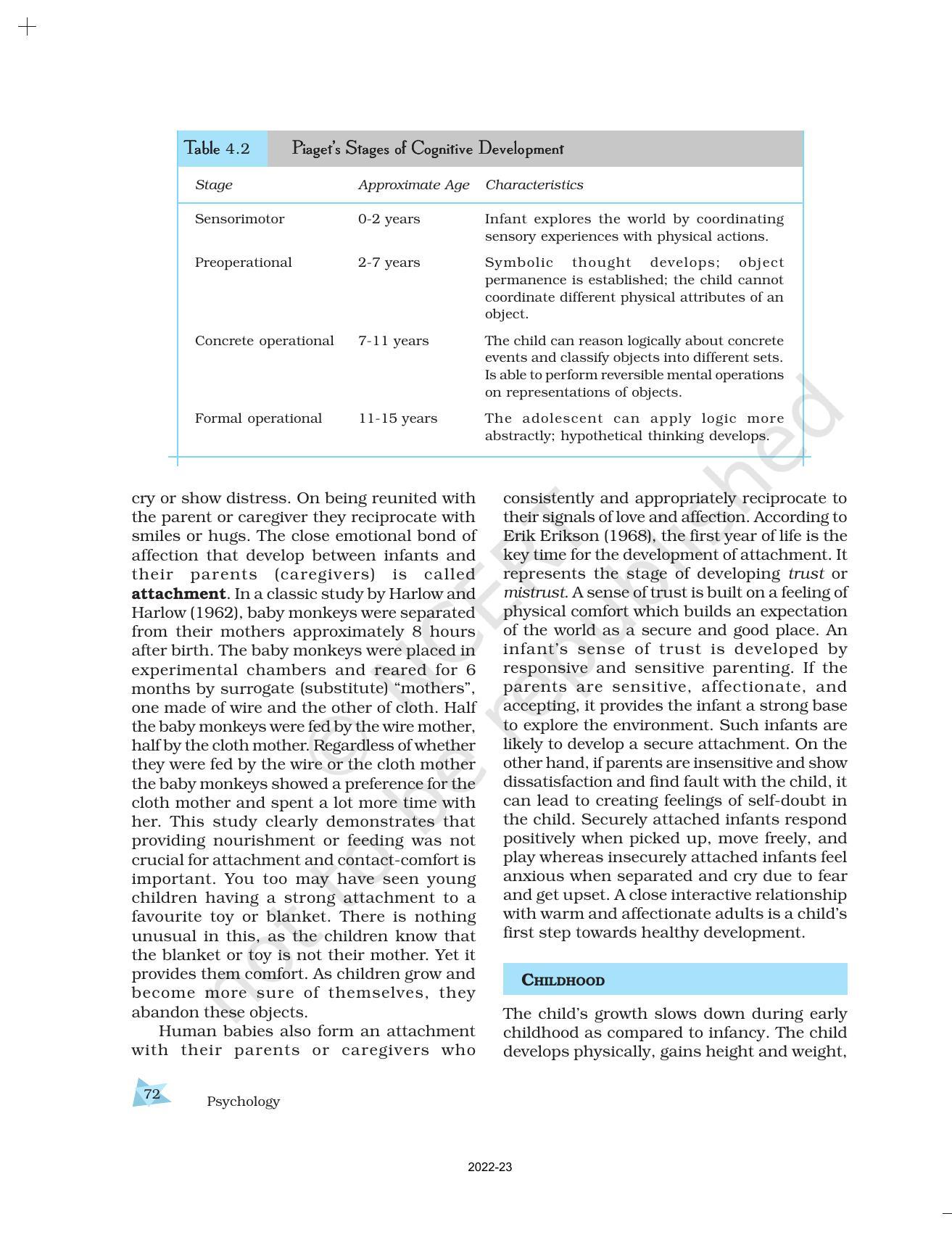 NCERT Book for Class 11 Psychology Chapter 4 Human Development - Page 9
