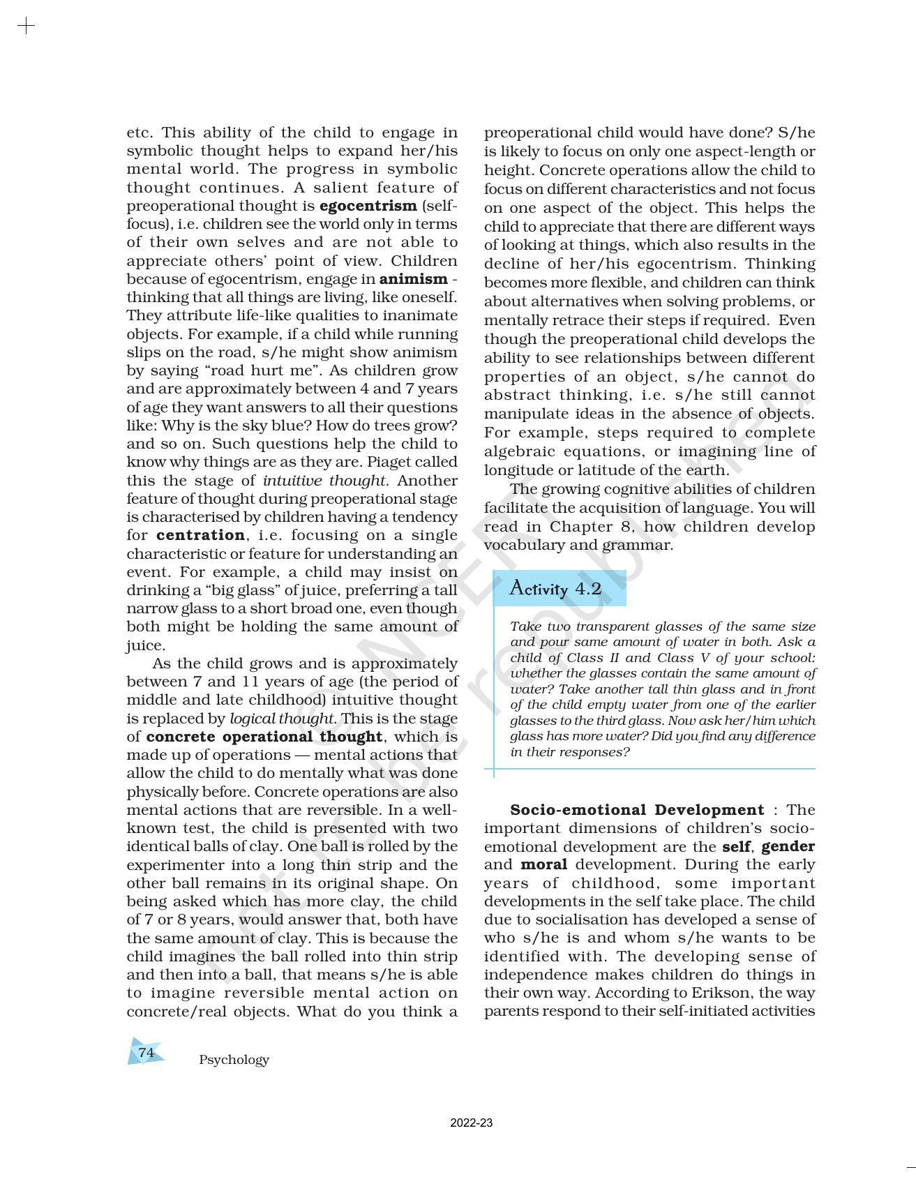 NCERT Book for Class 11 Psychology Chapter 4 Human Development - Page 11