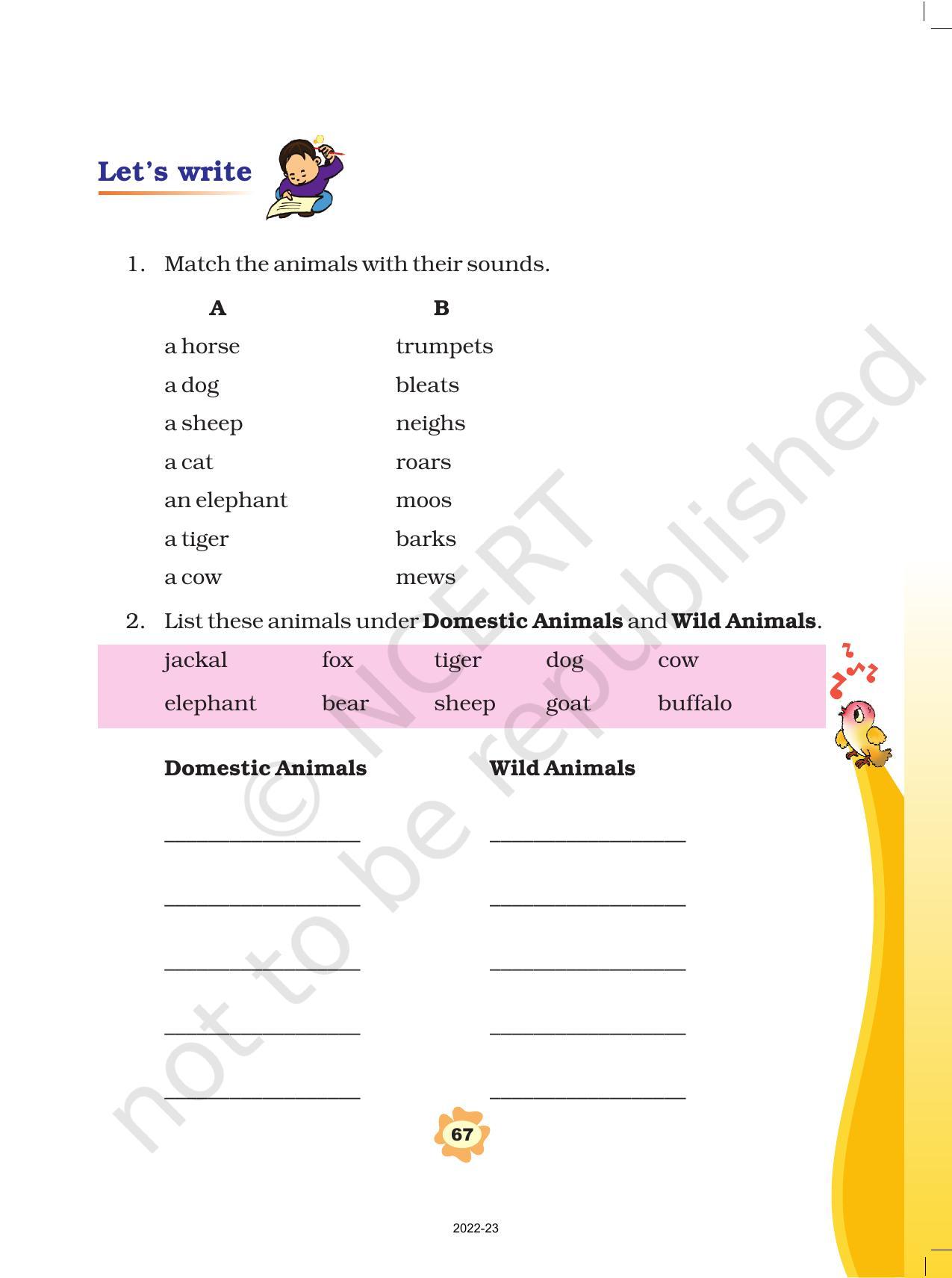 NCERT Book for Class 3 English: Unit VII.1-Puppy and I - Page 4