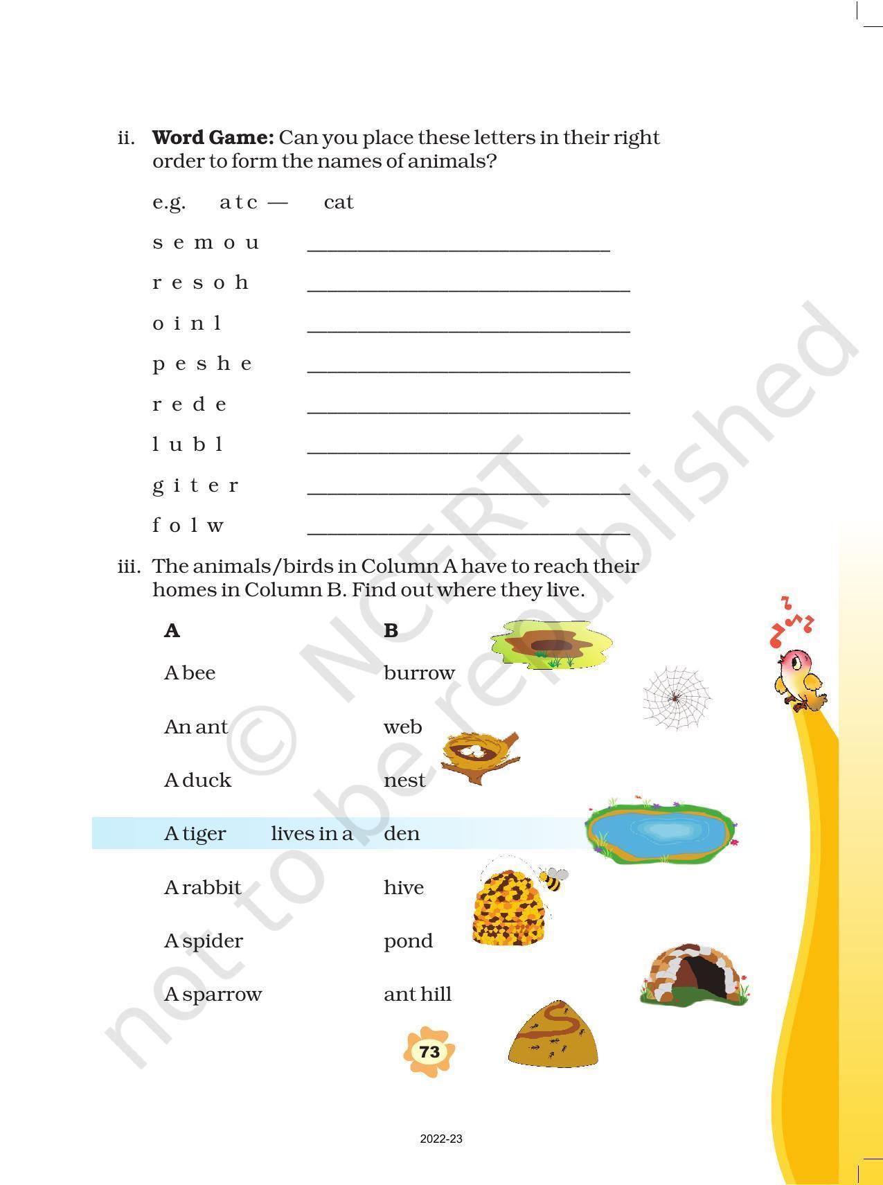 NCERT Book for Class 3 English: Unit VII.1-Puppy and I - Page 10