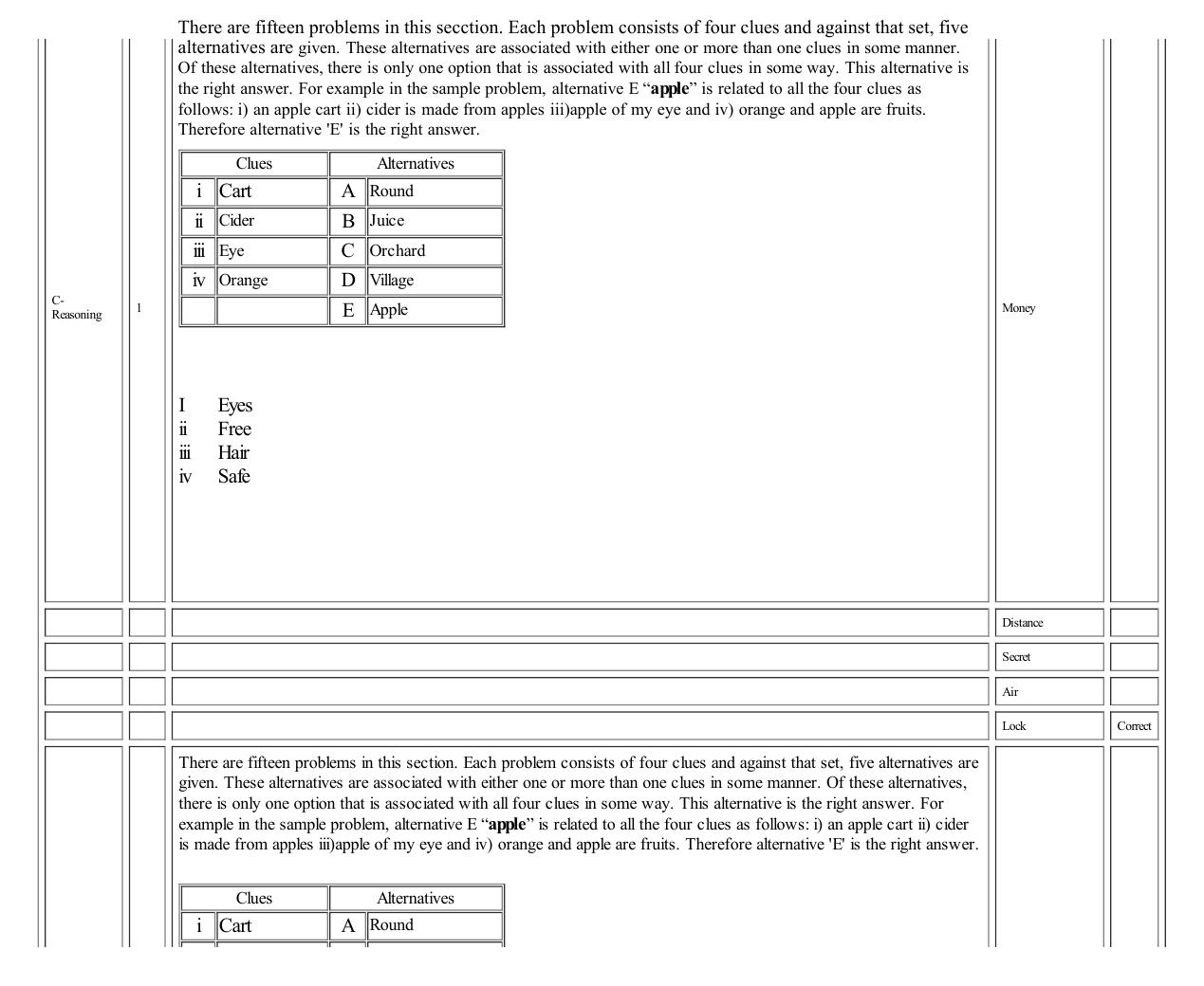 MICAT Sample Questions 3 - Page 5