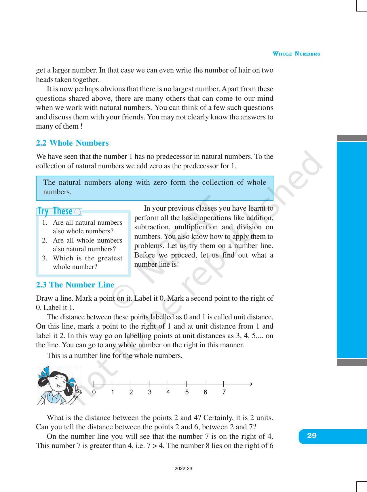NCERT Book for Class 6 Maths: Chapter 2-Whole Numbers - Page 2
