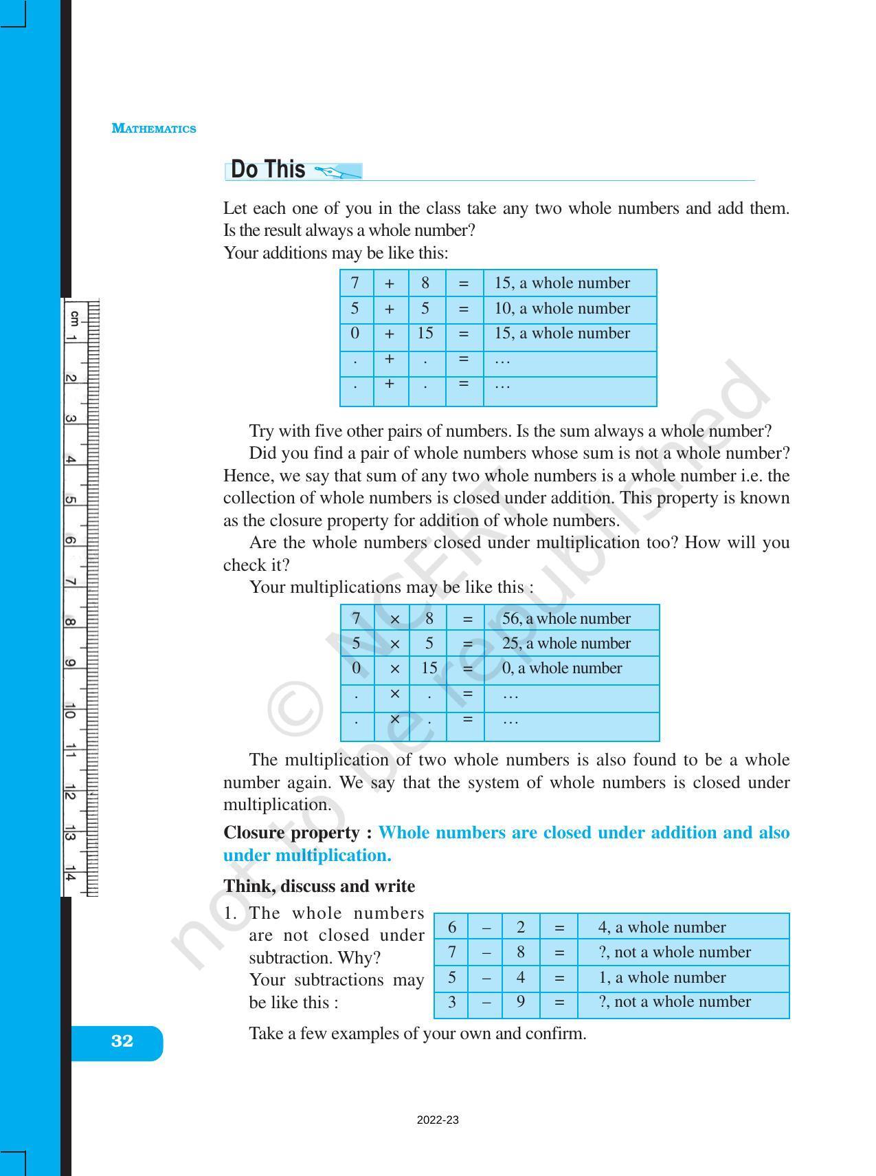 NCERT Book for Class 6 Maths: Chapter 2-Whole Numbers - Page 5