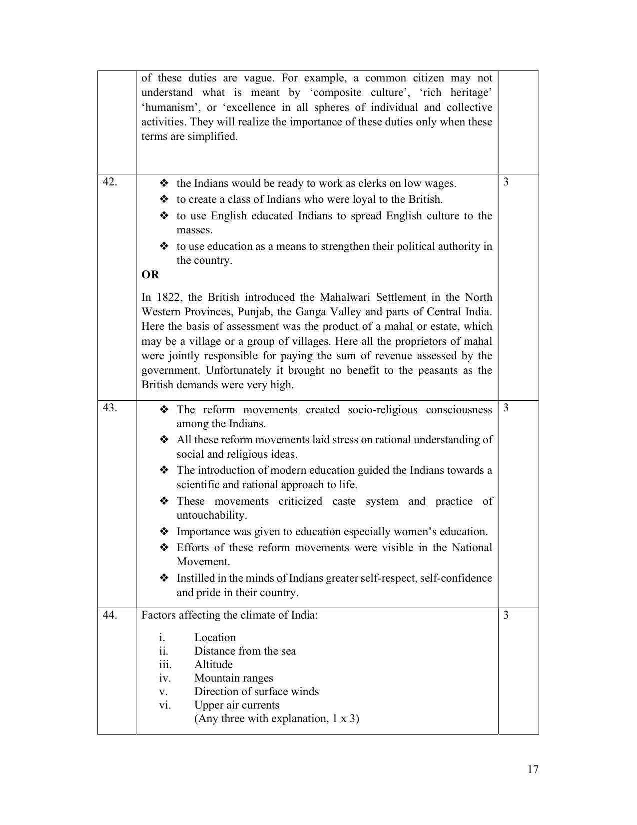 NIOS Class 10 Social Science (213) Sample Paper - Page 16