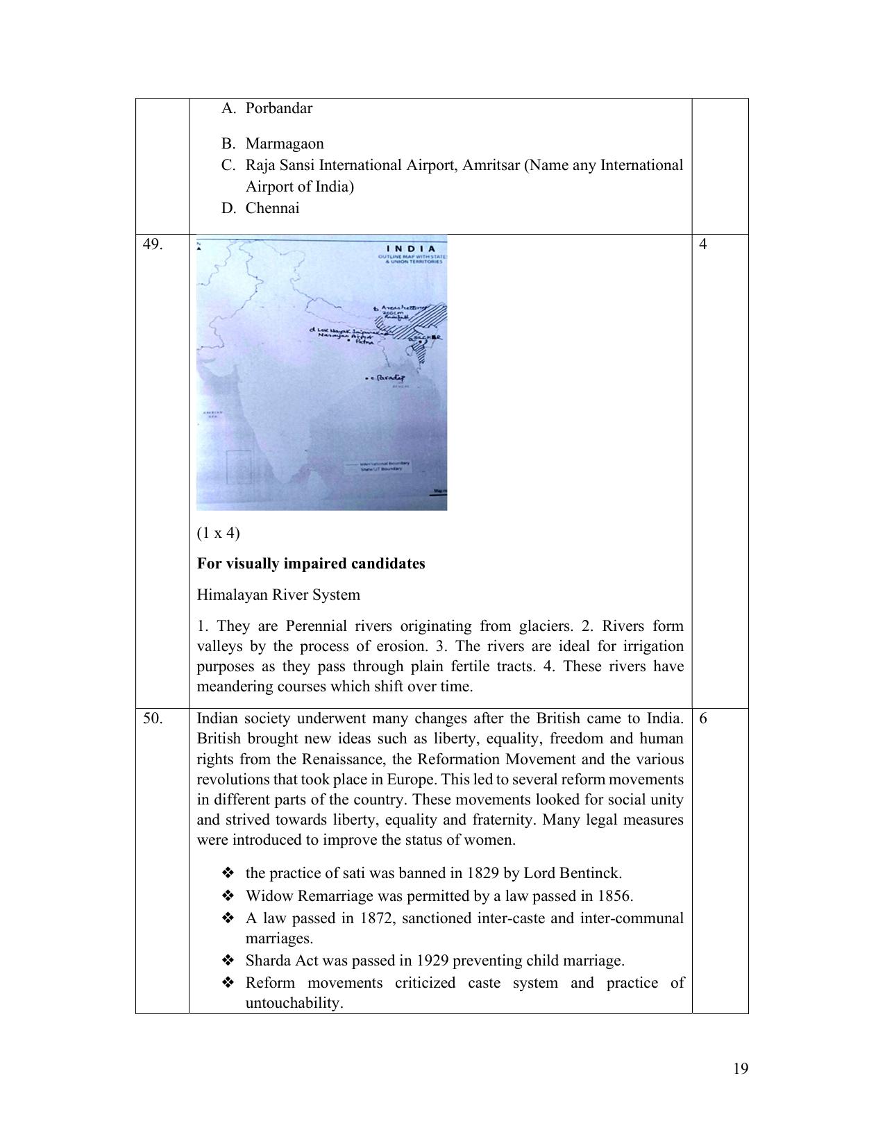 NIOS Class 10 Social Science (213) Sample Paper - Page 18