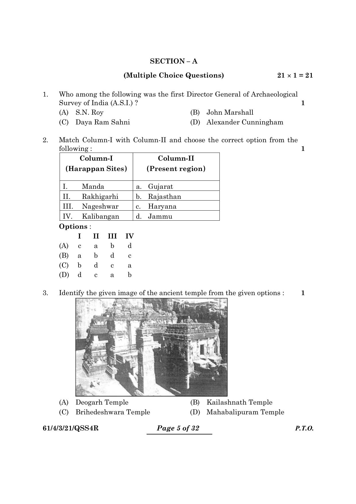CBSE Class 12 61-4-3 History 2024 Question Paper - Page 5
