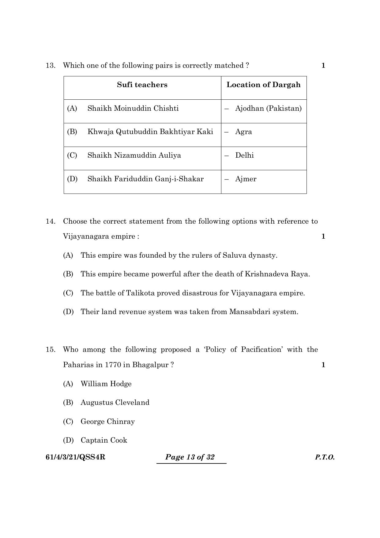CBSE Class 12 61-4-3 History 2024 Question Paper - Page 13