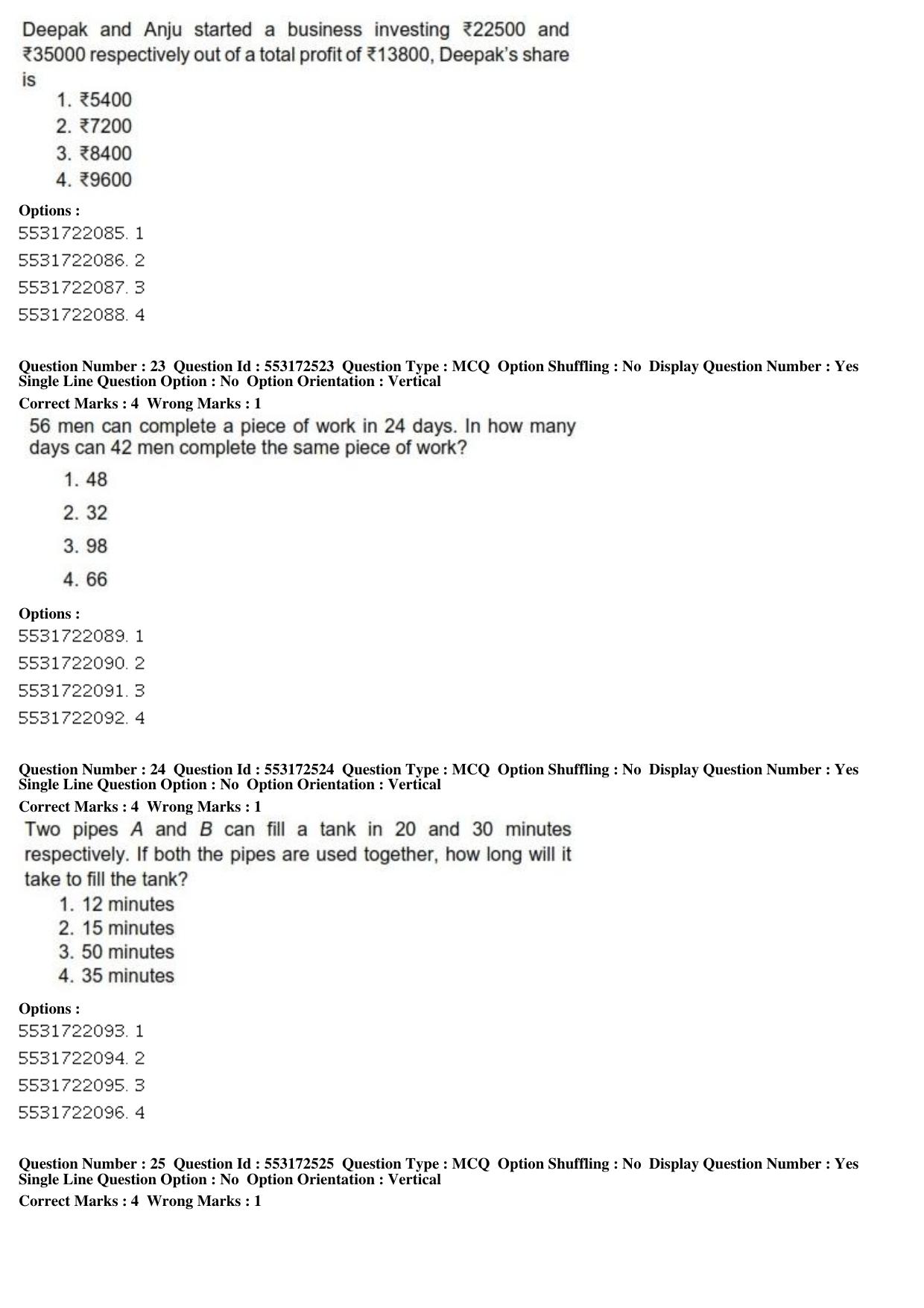 ICAR AIEEA PG 2019 AGRI BUSINESS MANAGEMENT Question Paper - Page 9