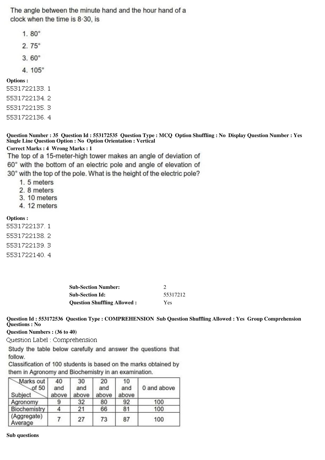 ICAR AIEEA PG 2019 AGRI BUSINESS MANAGEMENT Question Paper - Page 13