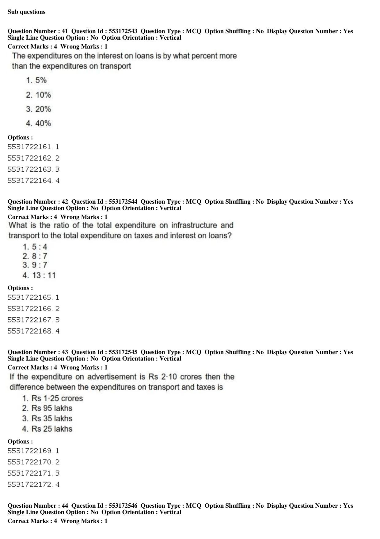 ICAR AIEEA PG 2019 AGRI BUSINESS MANAGEMENT Question Paper - Page 16