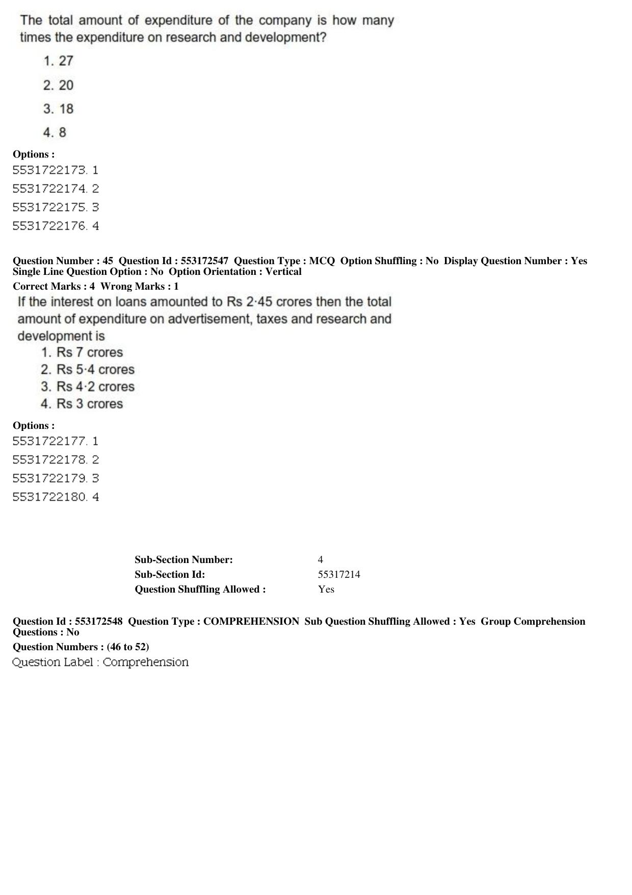 ICAR AIEEA PG 2019 AGRI BUSINESS MANAGEMENT Question Paper - Page 17
