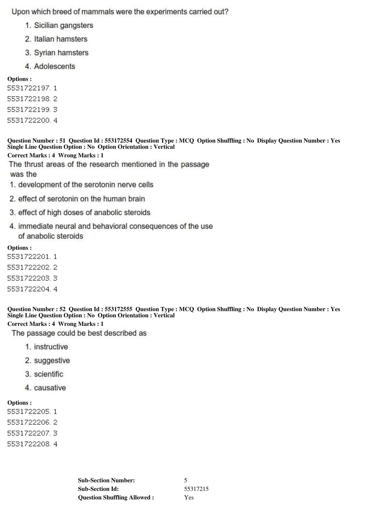 ICAR AIEEA PG 2019 AGRI BUSINESS MANAGEMENT Question Paper - Page 20
