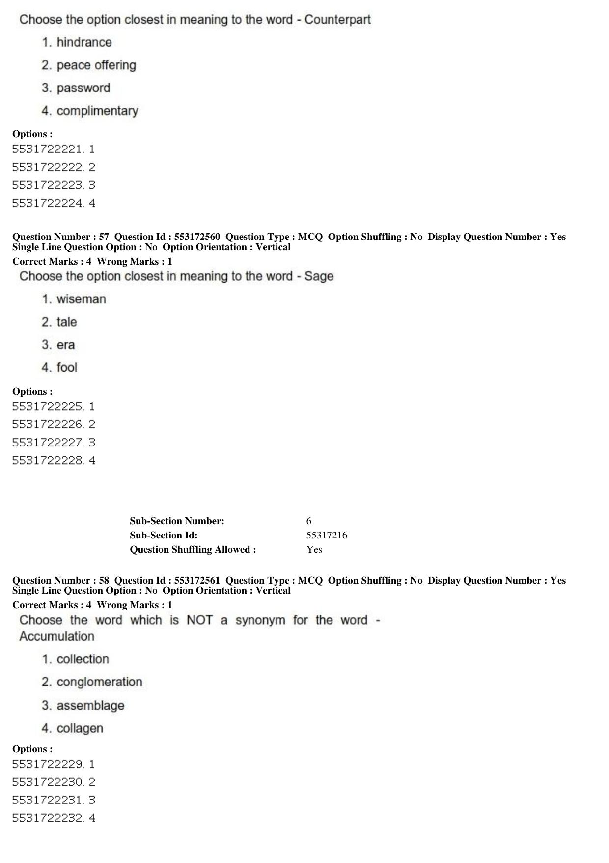 ICAR AIEEA PG 2019 AGRI BUSINESS MANAGEMENT Question Paper - Page 22