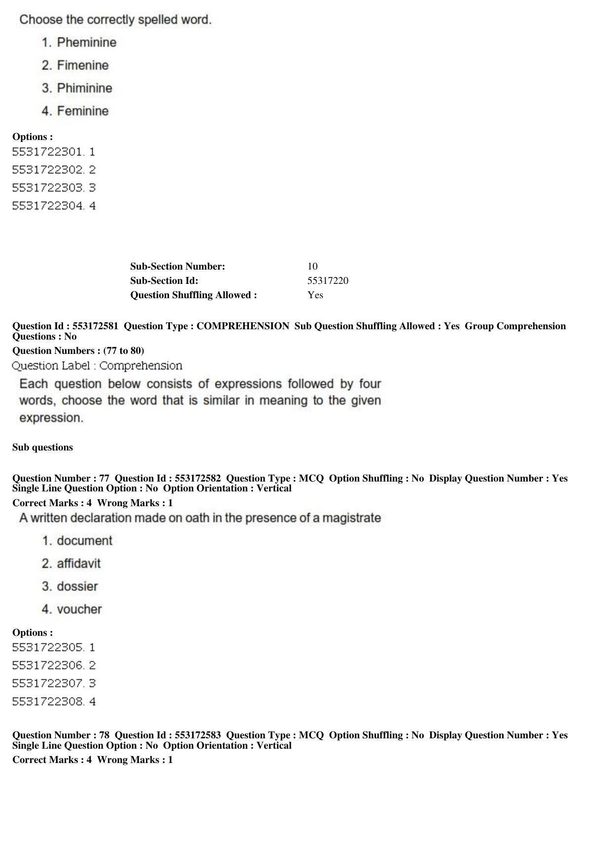 ICAR AIEEA PG 2019 AGRI BUSINESS MANAGEMENT Question Paper - Page 29