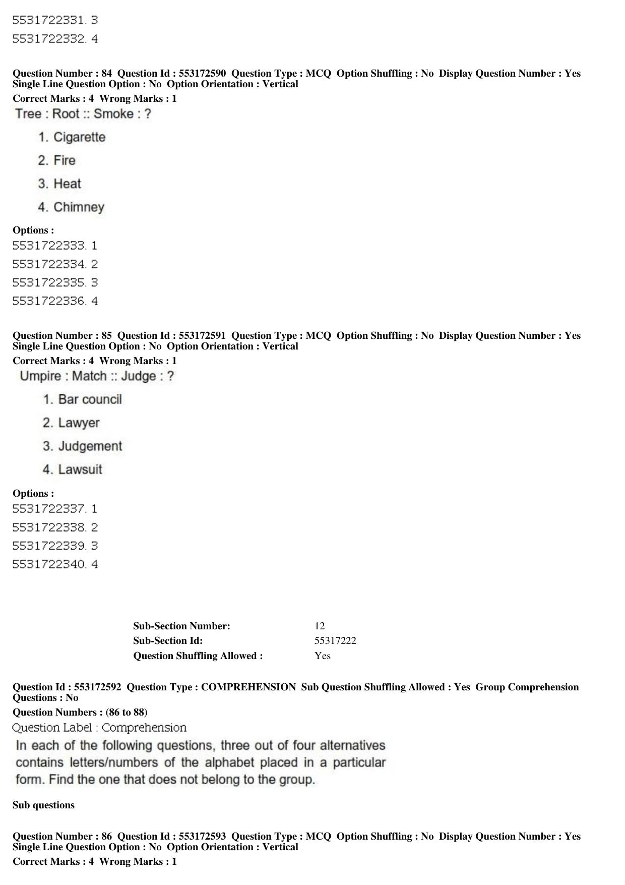 ICAR AIEEA PG 2019 AGRI BUSINESS MANAGEMENT Question Paper - Page 32