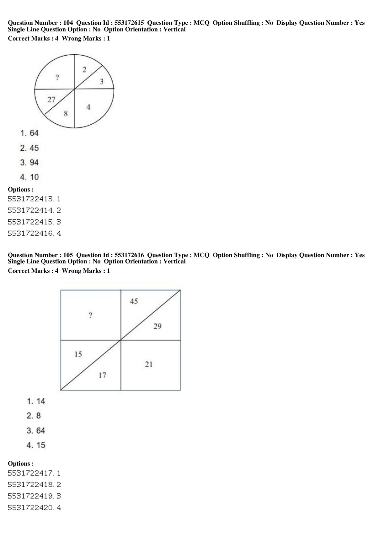 ICAR AIEEA PG 2019 AGRI BUSINESS MANAGEMENT Question Paper - Page 41