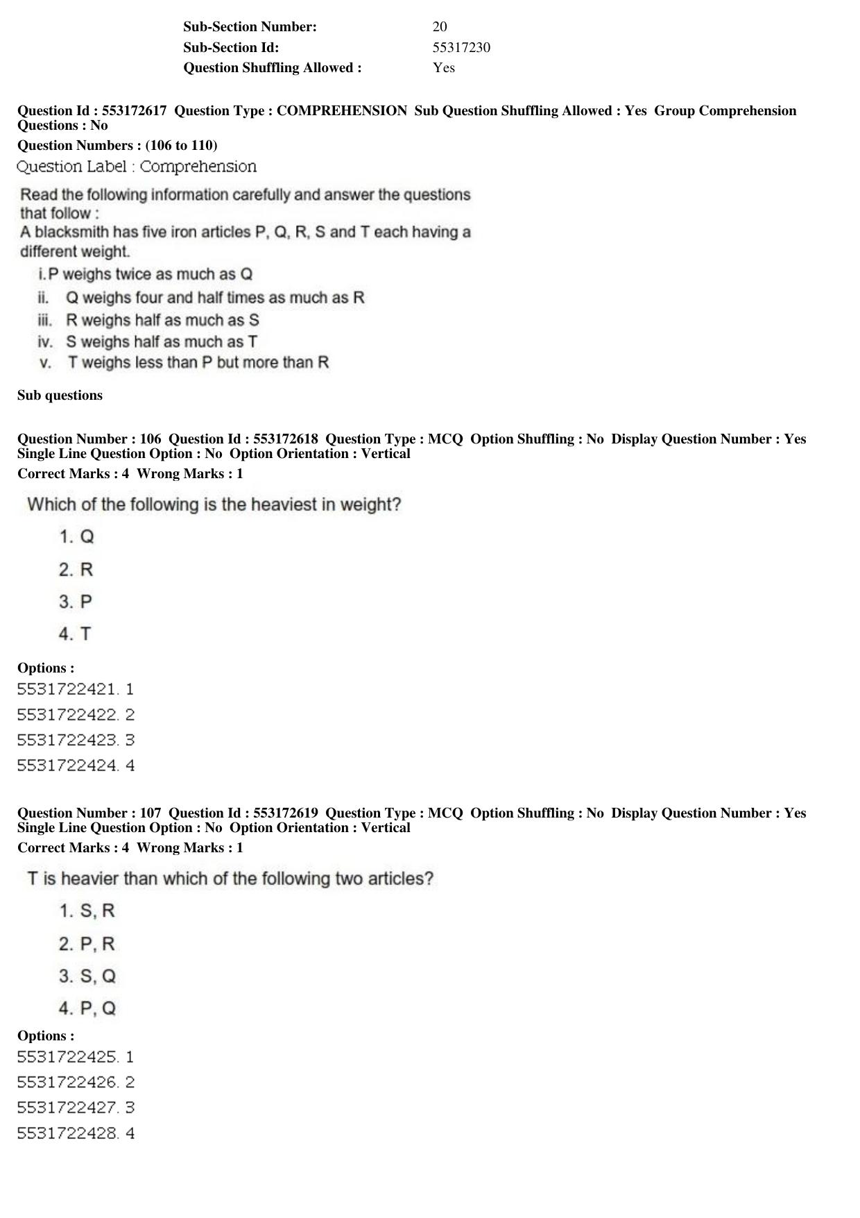 ICAR AIEEA PG 2019 AGRI BUSINESS MANAGEMENT Question Paper - Page 42