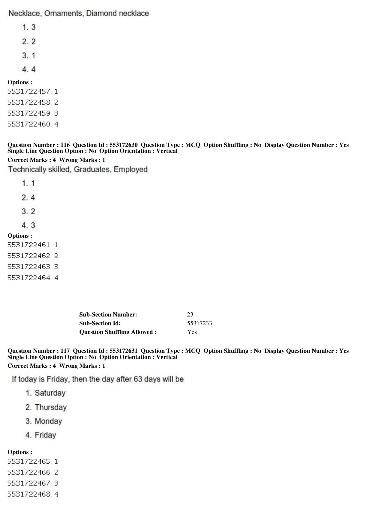 ICAR AIEEA PG 2019 AGRI BUSINESS MANAGEMENT Question Paper - Page 46