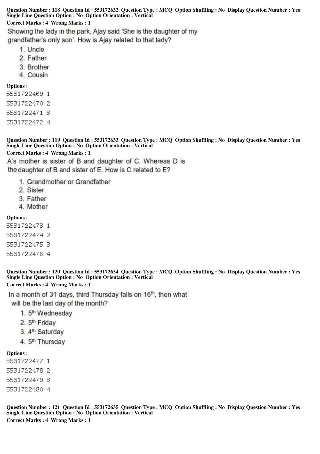 ICAR AIEEA PG 2019 AGRI BUSINESS MANAGEMENT Question Paper - Page 47